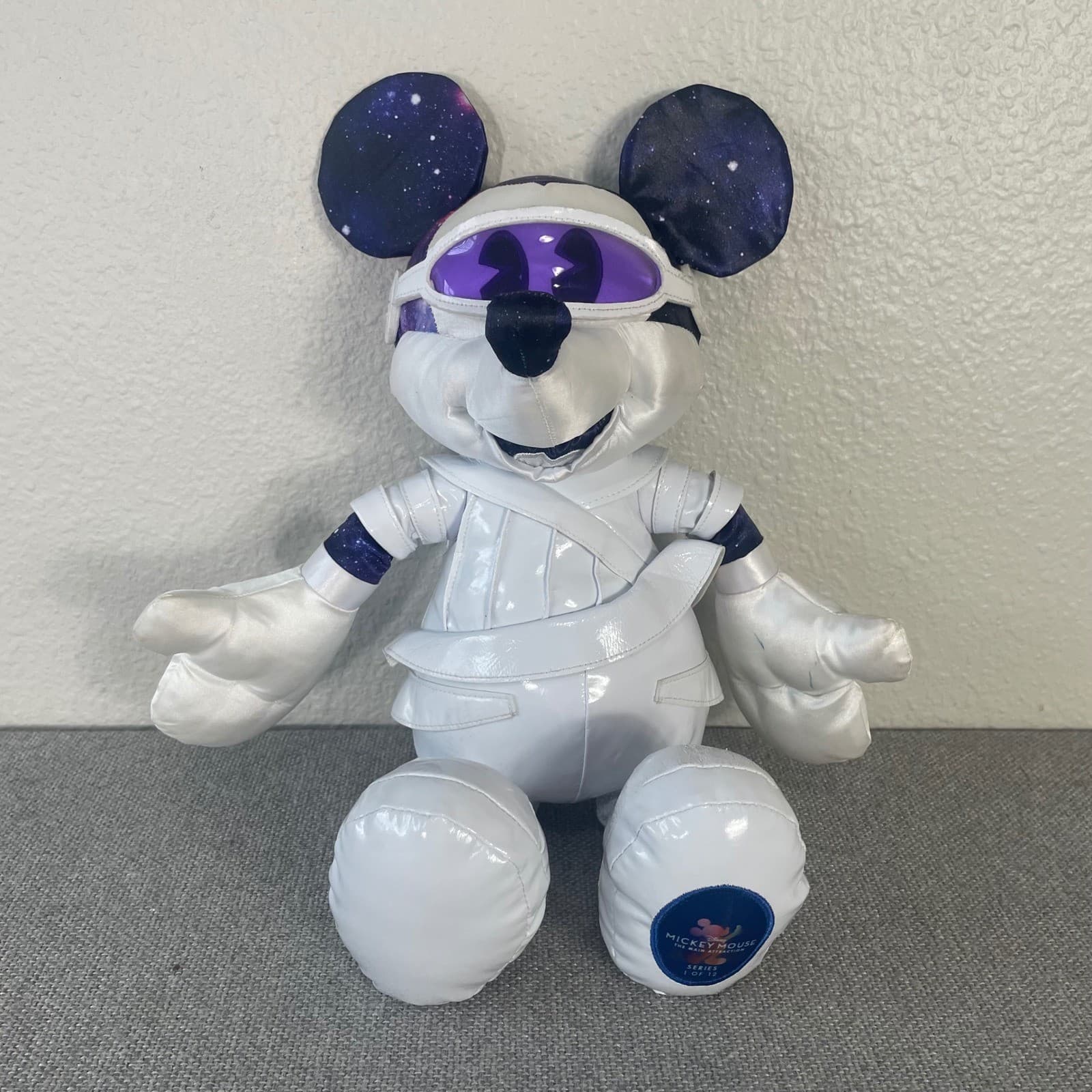 Disney Mickey Main Attraction Plush Space Mountain 1/12 Parks 50th Astronaut Toy - Thumbnail 2