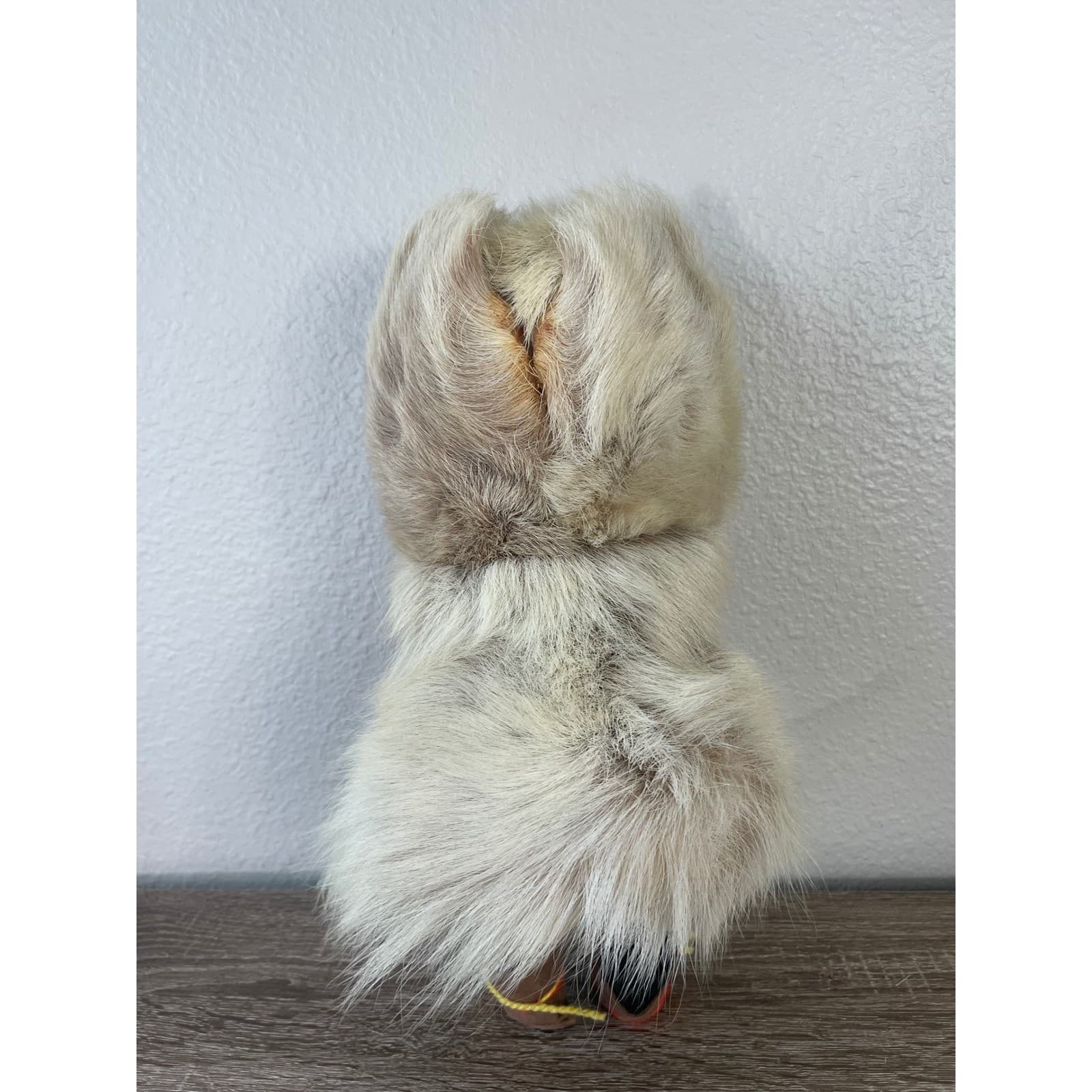Vintage Sami Arctic Doll 15 Inuit Alaska Fur Outfit Native Souvenir Figure - Thumbnail 7