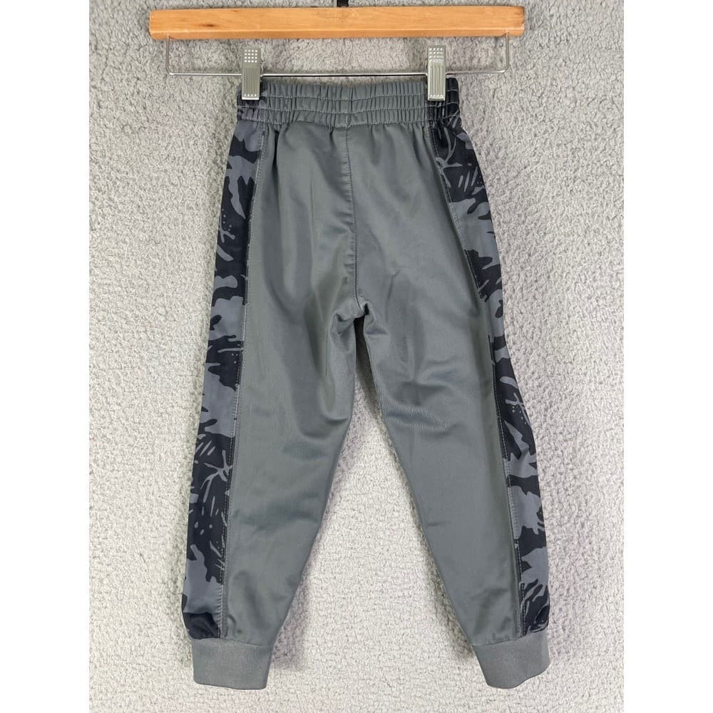 Nike Youth Jogger Pants Gray Black Camo Side Panels Red Logo Athletic - Thumbnail 11