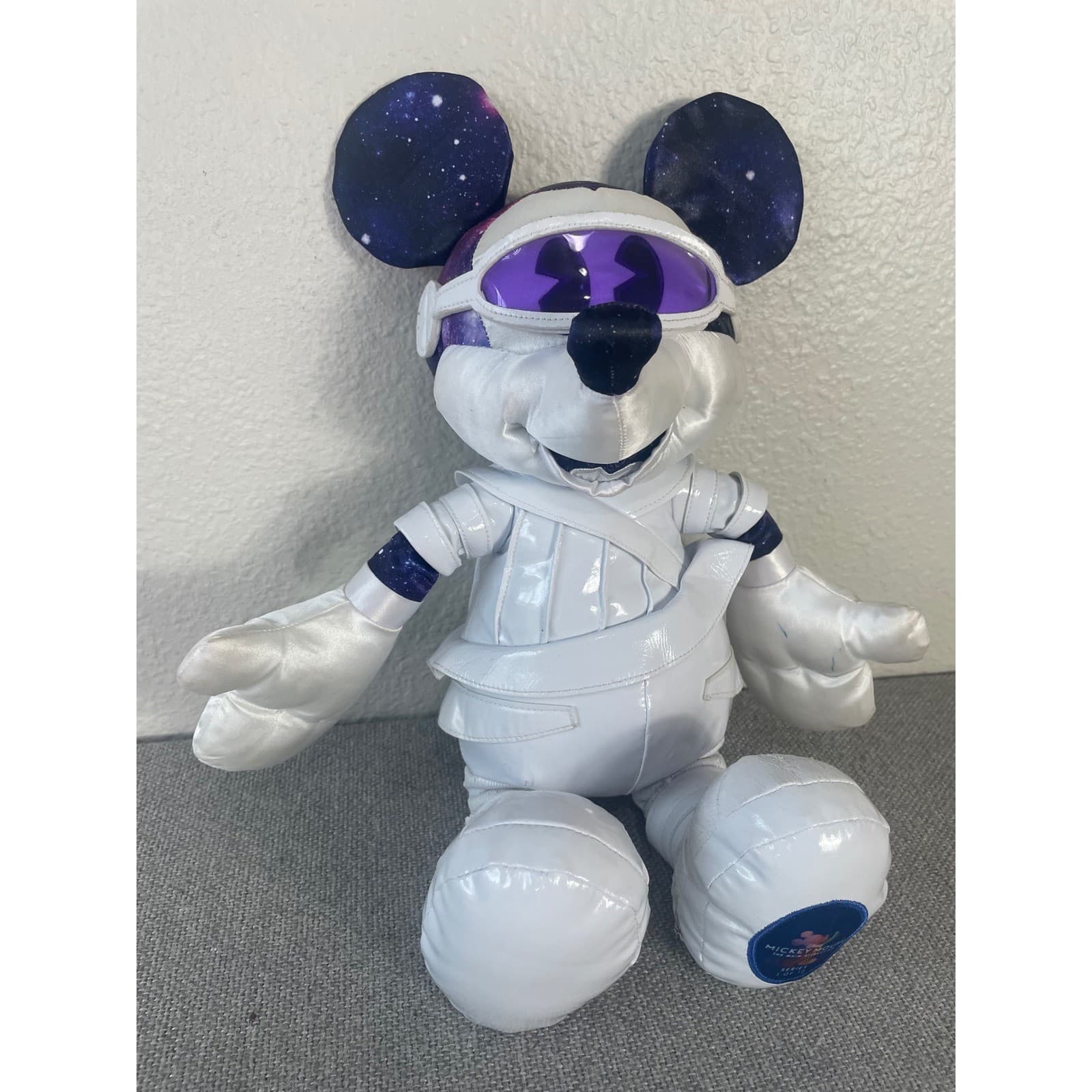 Disney Mickey Main Attraction Plush Space Mountain 1/12 Parks 50th Astronaut Toy - Thumbnail 3