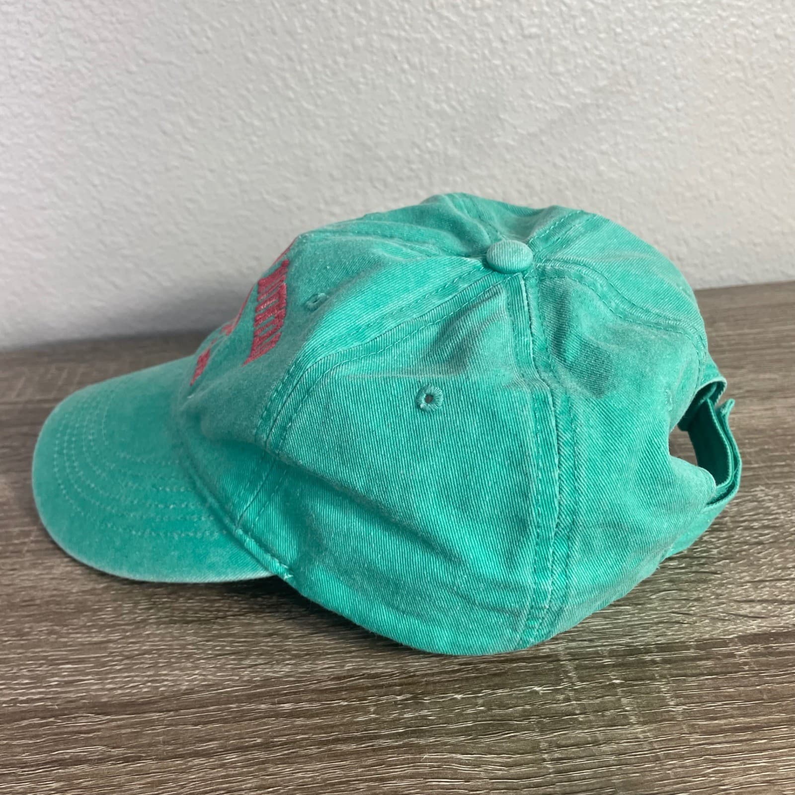 Vintage Dad Hat Cumberland Mountain State Park TN Green Strapback Cap USA - Thumbnail 6