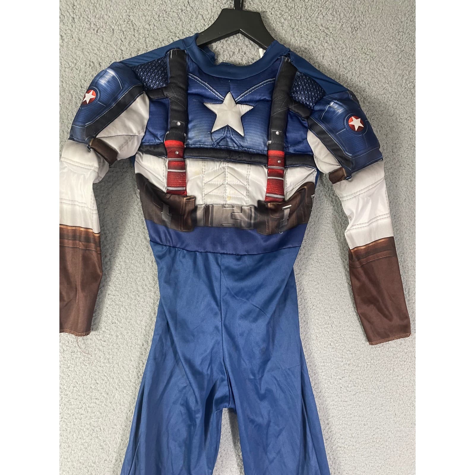 Marvel Captain America The Winter Soldier Costume Medium Kids Halloween - Thumbnail 3