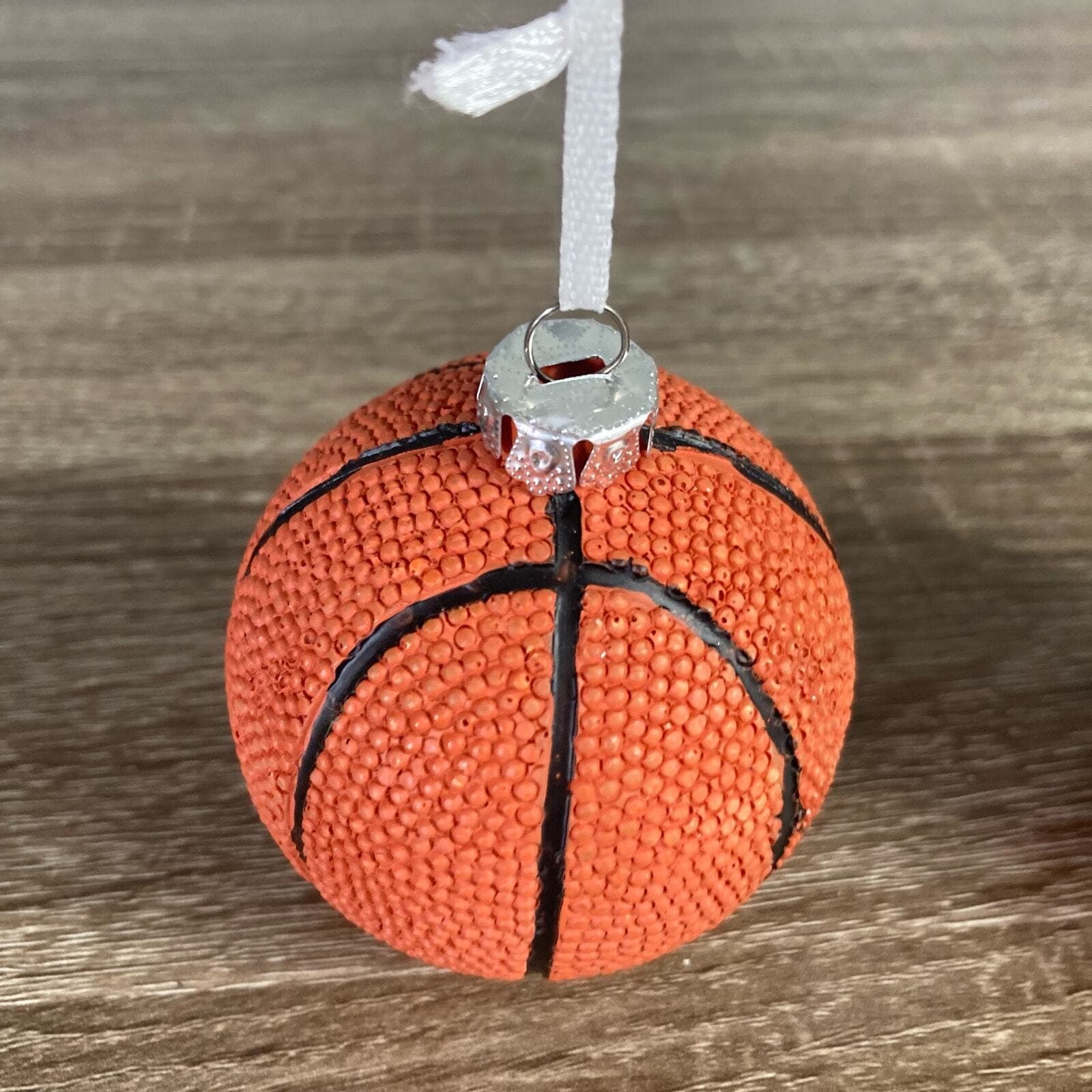 Basketball Christmas Ornaments Set of 2 Sports Theme Baubles - Thumbnail 3