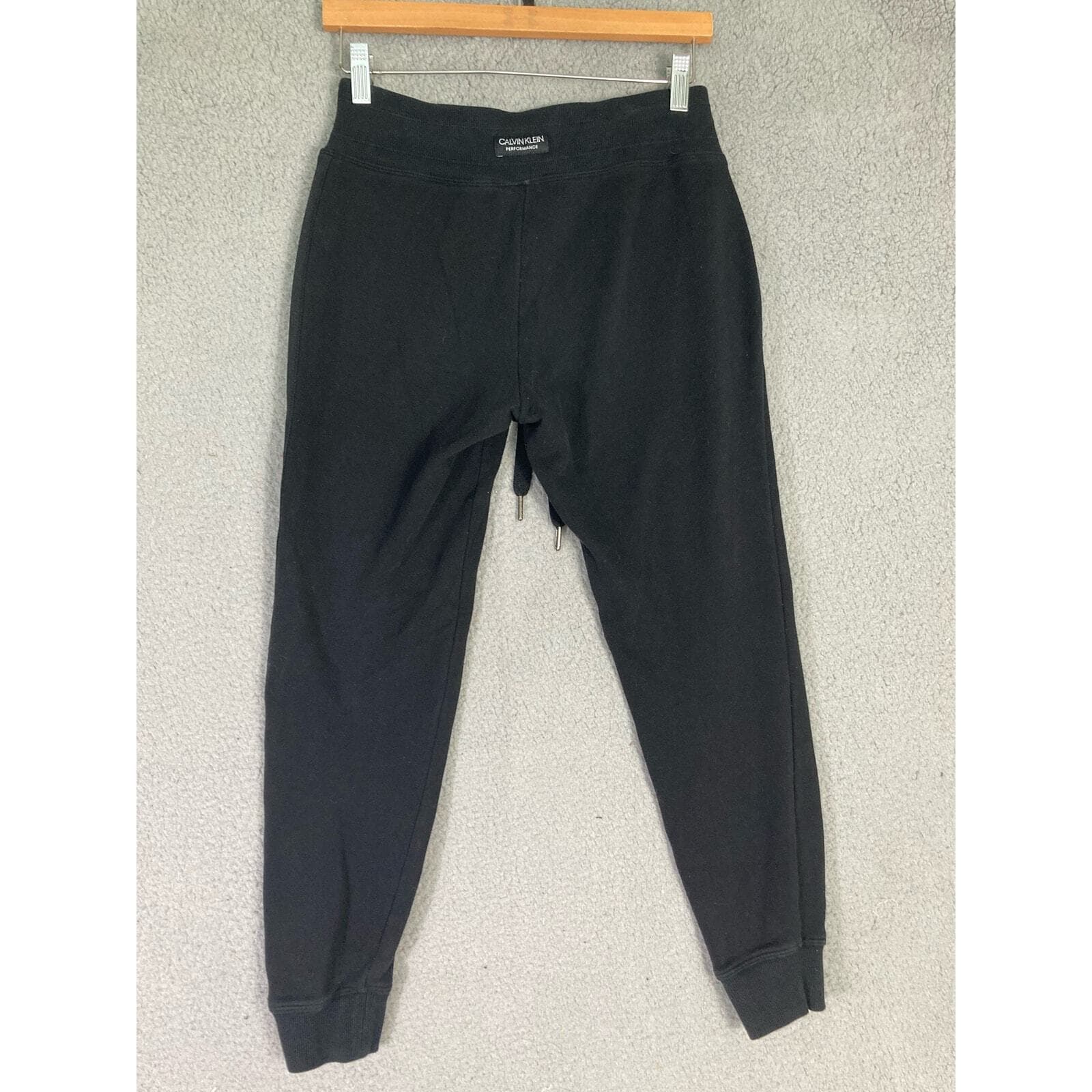 Calvin Klein Women's Jogger Sweatpants Black XS Activewear - Thumbnail 7