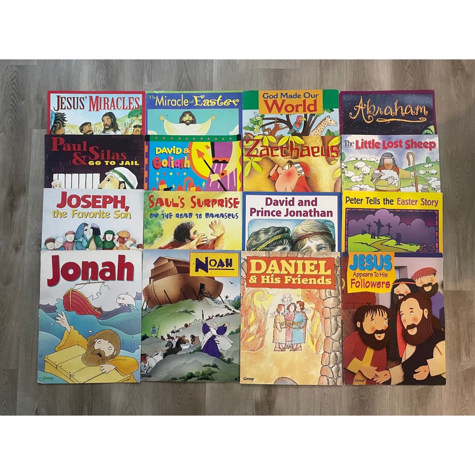 Group Publishing Bible Big Books Sunday School Kids Storybook Over-Sized Lot 16 - Thumbnail 4