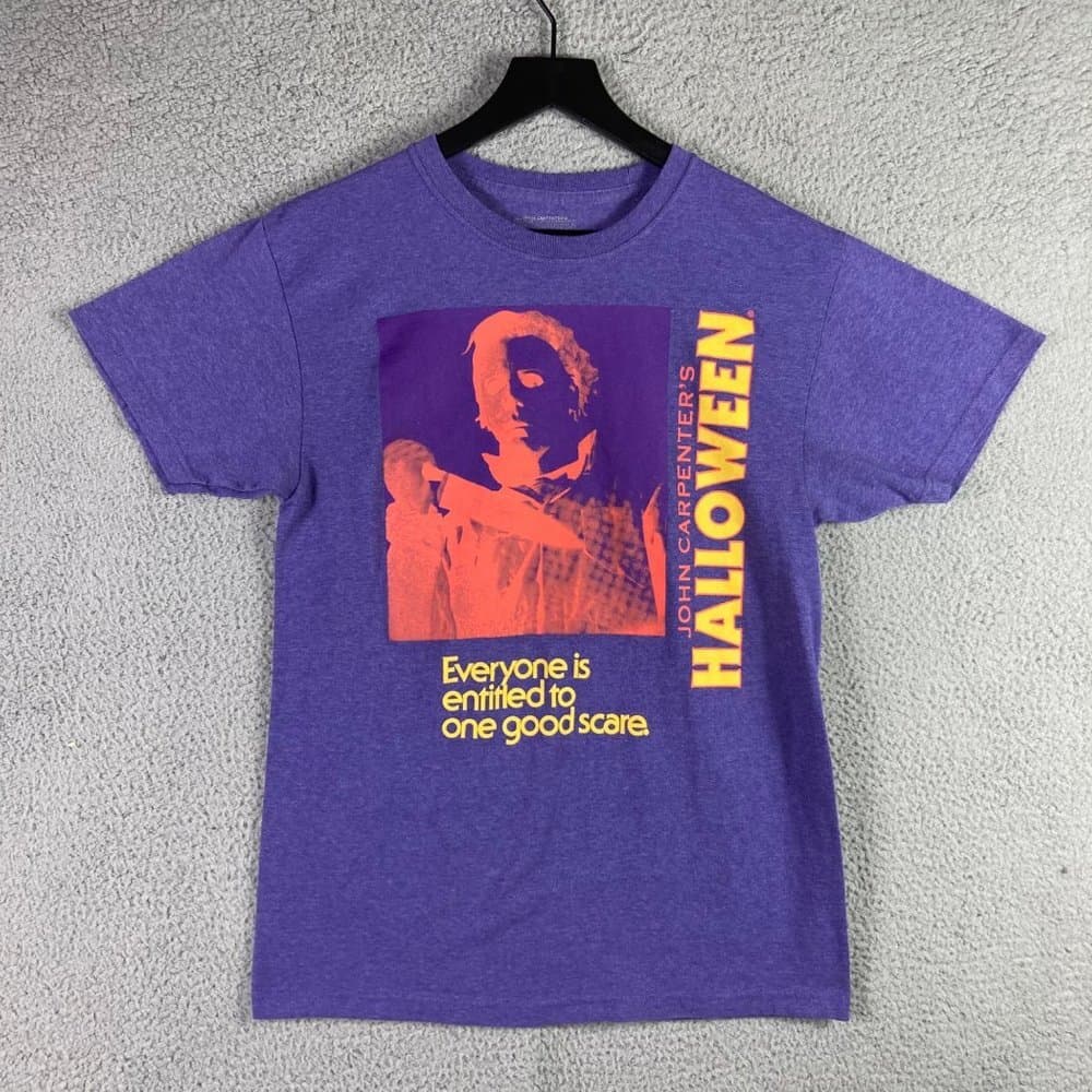 Halloween Michael Myers Horror Movie Tee Adult Small Unisex Scary Graphic Shirt - Thumbnail 8