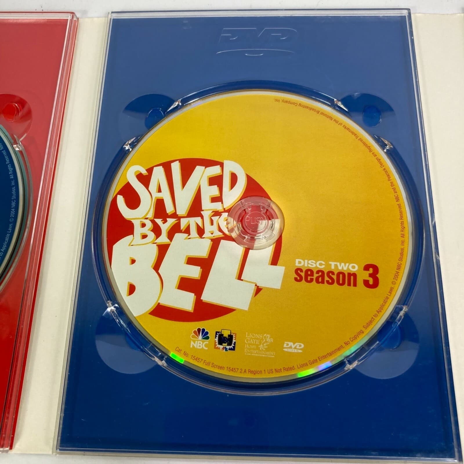 Saved By the Bell: Zack & Kelly's Love Triangle! Seasons 3 & 4 Complete DVD Set - Thumbnail 9