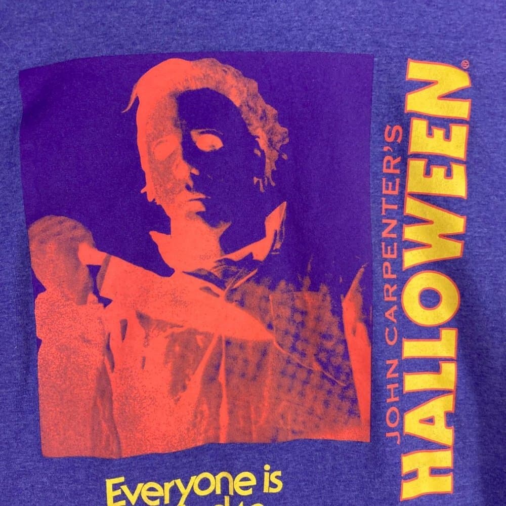 Halloween Michael Myers Horror Movie Tee Adult Small Unisex Scary Graphic Shirt - Thumbnail 3
