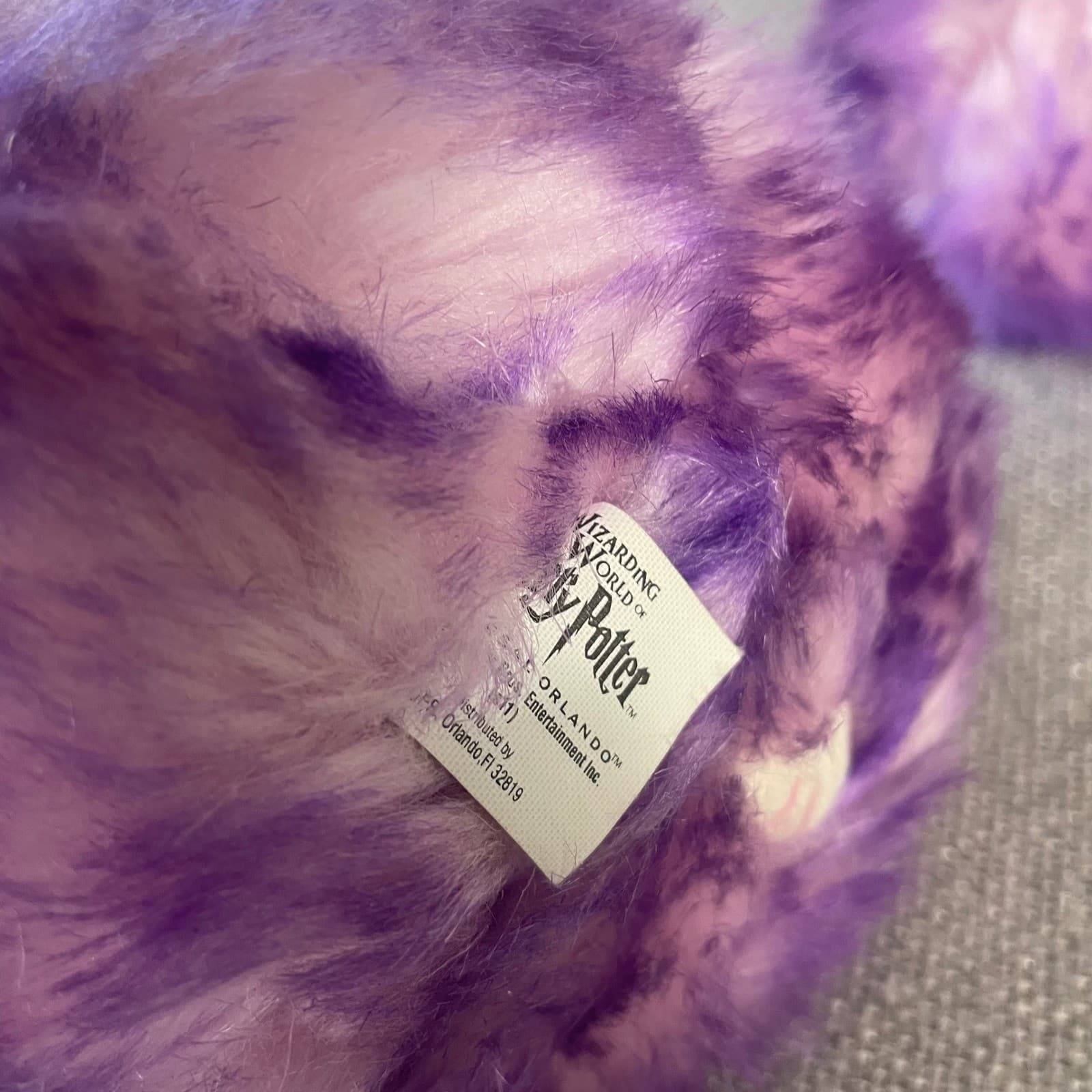 Harry Potter Pygmy Puff Purple Plush Universal Studios Wizarding World Toy 6" - Thumbnail 4