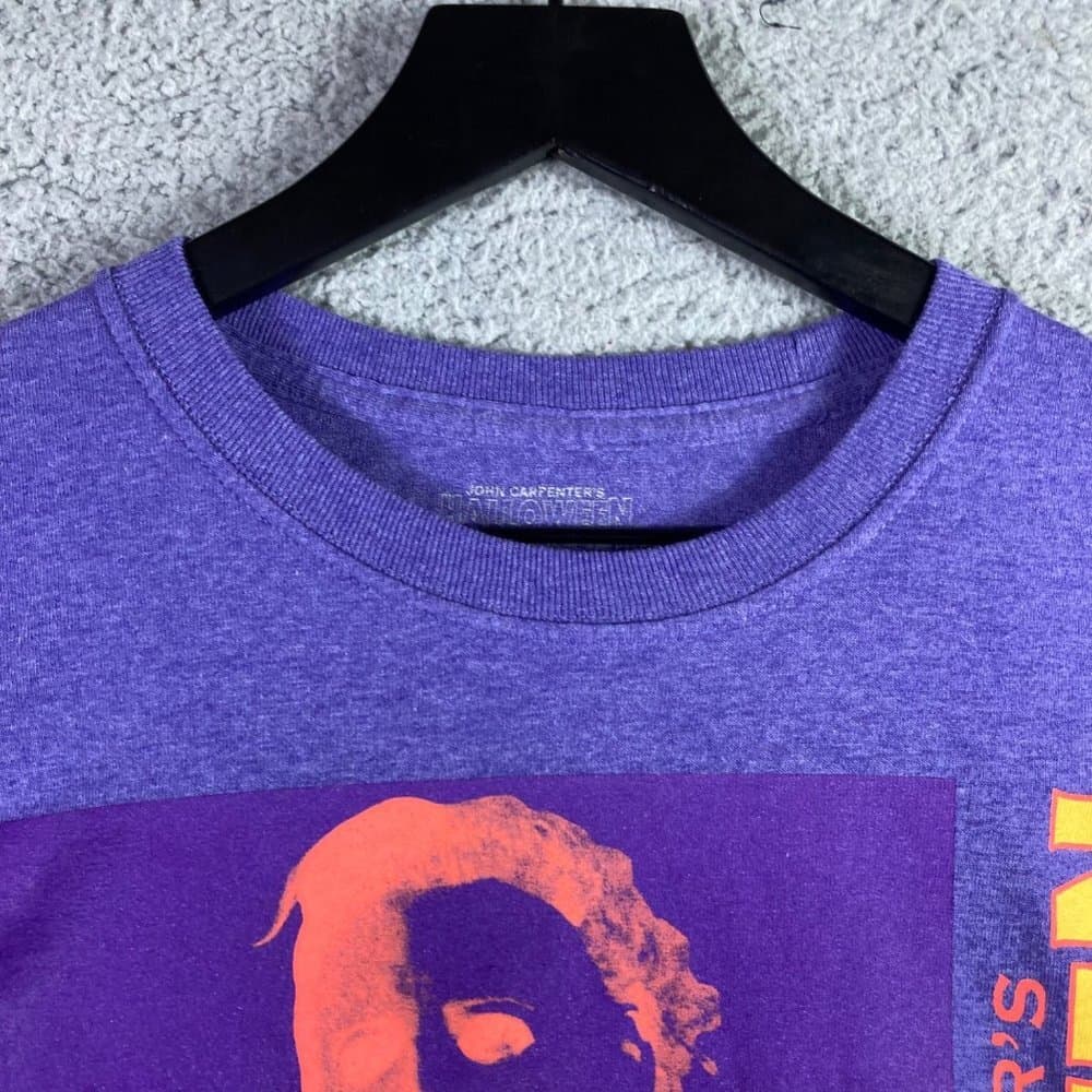 Halloween Michael Myers Horror Movie Tee Adult Small Unisex Scary Graphic Shirt - Thumbnail 7