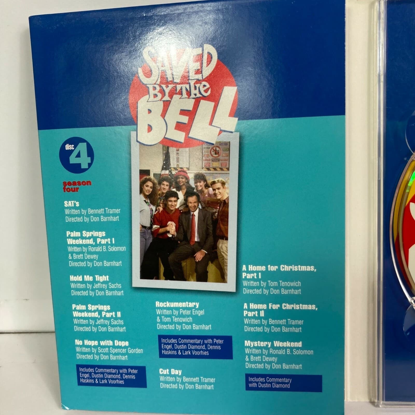 Saved By the Bell: Zack & Kelly's Love Triangle! Seasons 3 & 4 Complete DVD Set - Thumbnail 7
