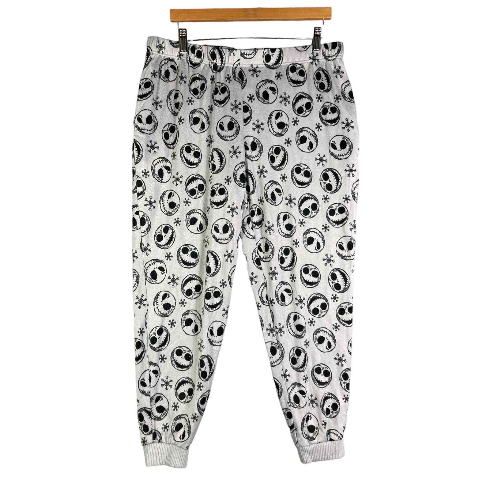 Disney Nightmare Before Christmas Pajama Pants Womens Large Jack Lounge