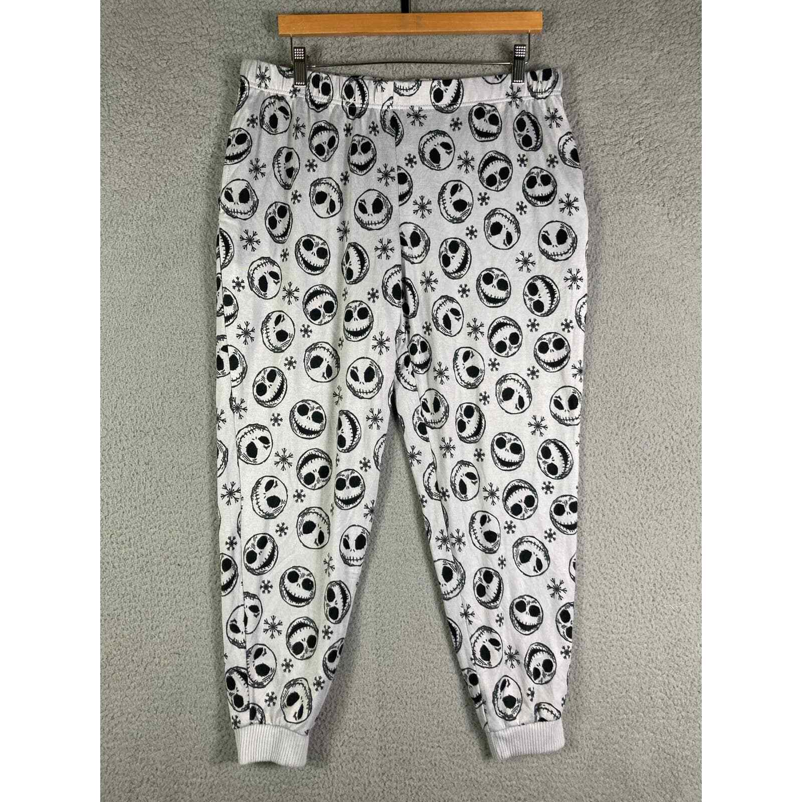 Disney Nightmare Before Christmas Pajama Pants Womens Large Jack Lounge - Thumbnail 3