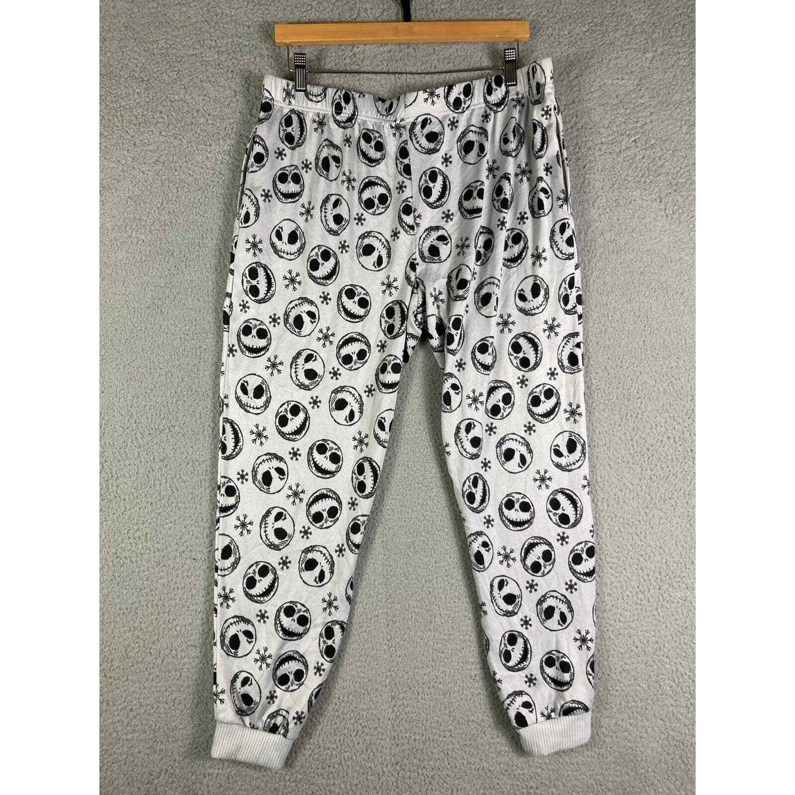 Disney Nightmare Before Christmas Pajama Pants Womens Large Jack Lounge - Thumbnail 4