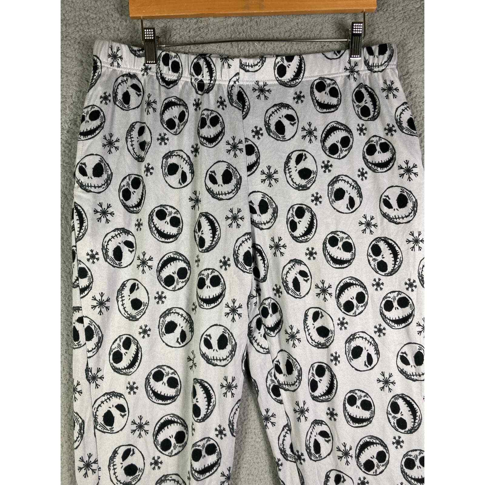 Disney Nightmare Before Christmas Pajama Pants Womens Large Jack Lounge - Thumbnail 5