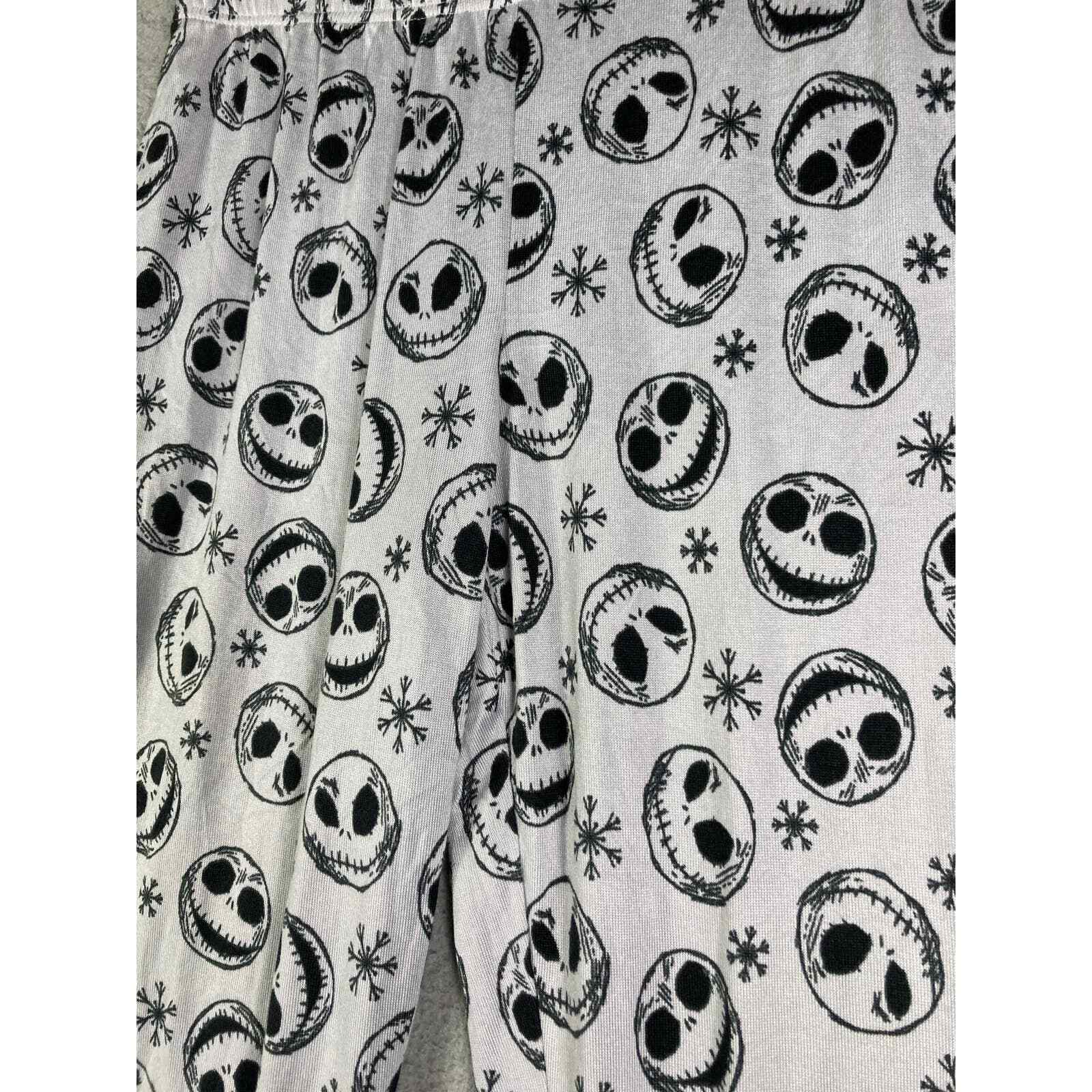 Disney Nightmare Before Christmas Pajama Pants Womens Large Jack Lounge - Thumbnail 7