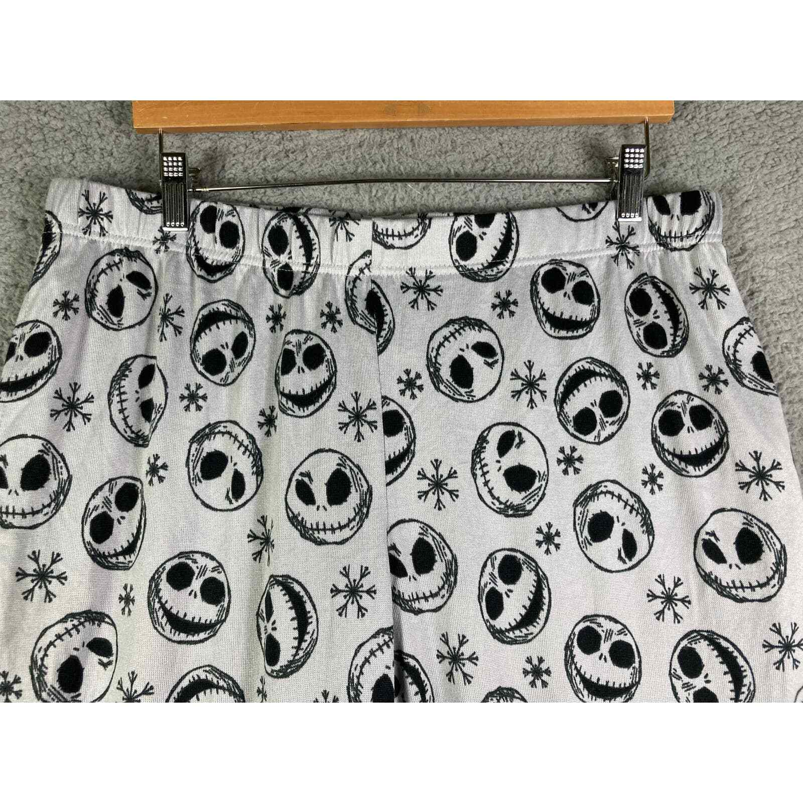 Disney Nightmare Before Christmas Pajama Pants Womens Large Jack Lounge - Thumbnail 8