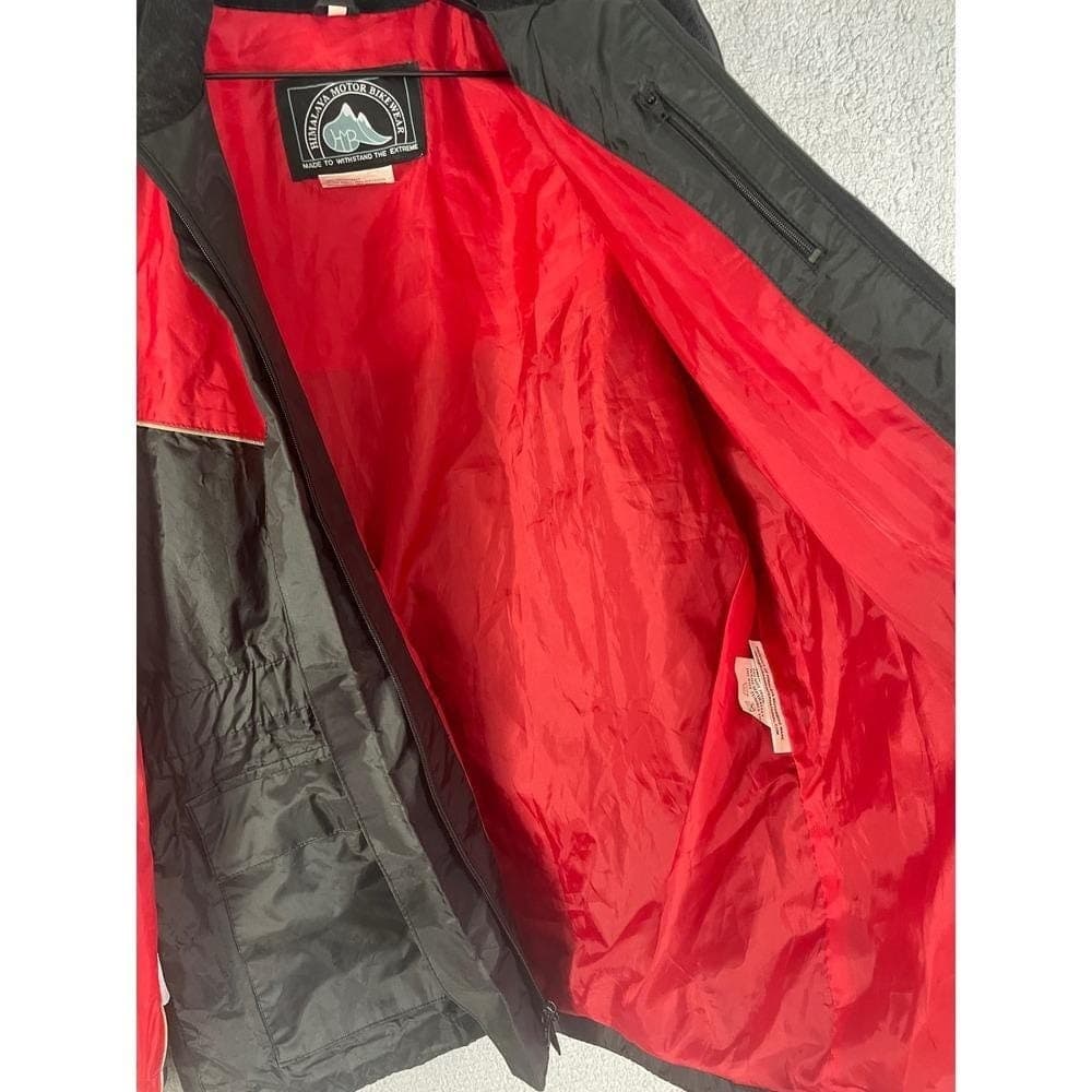 Himalaya Motor Bikewear Waterproof Motorcycle Jacket Red Black Mens Small - Thumbnail 15