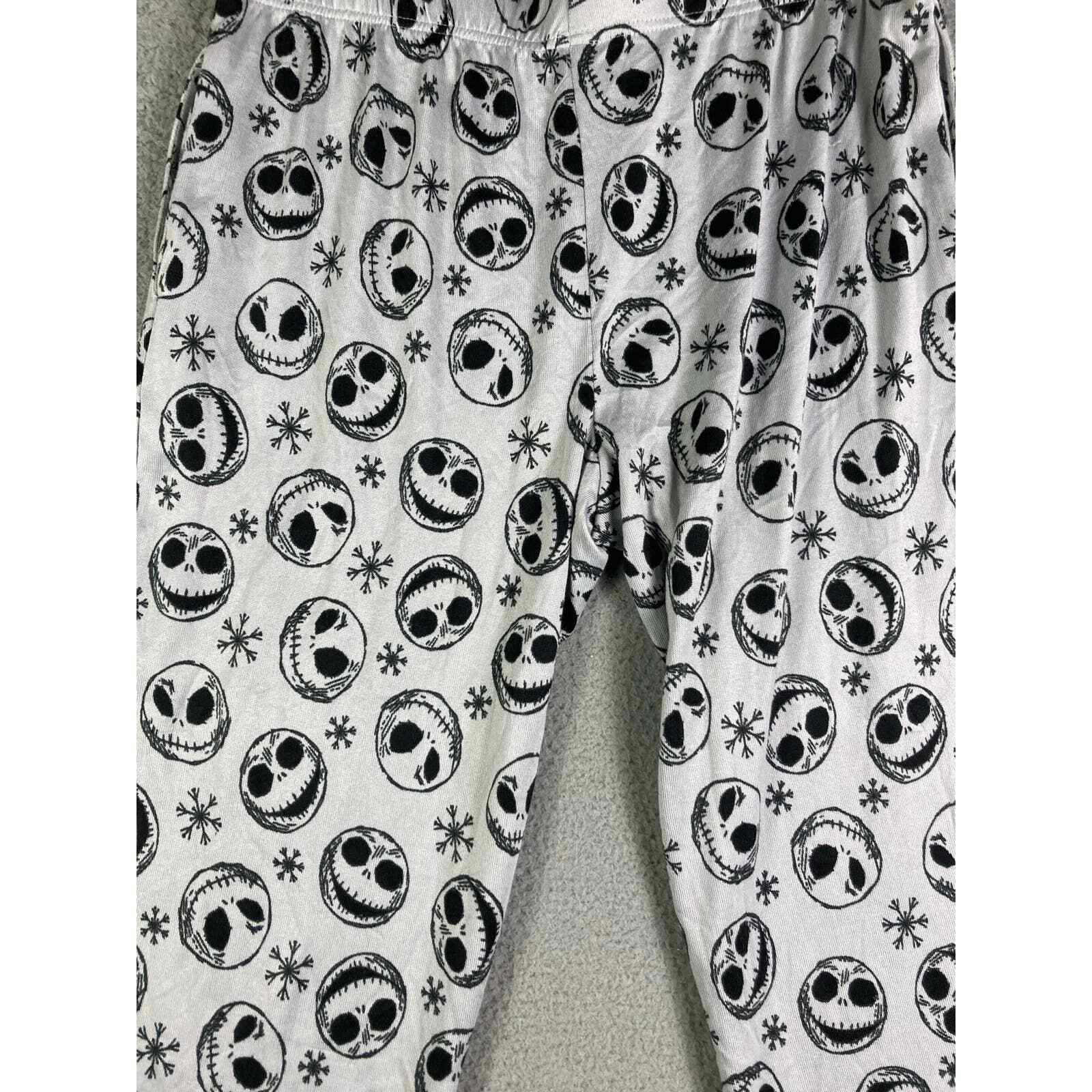 Disney Nightmare Before Christmas Pajama Pants Womens Large Jack Lounge - Thumbnail 9