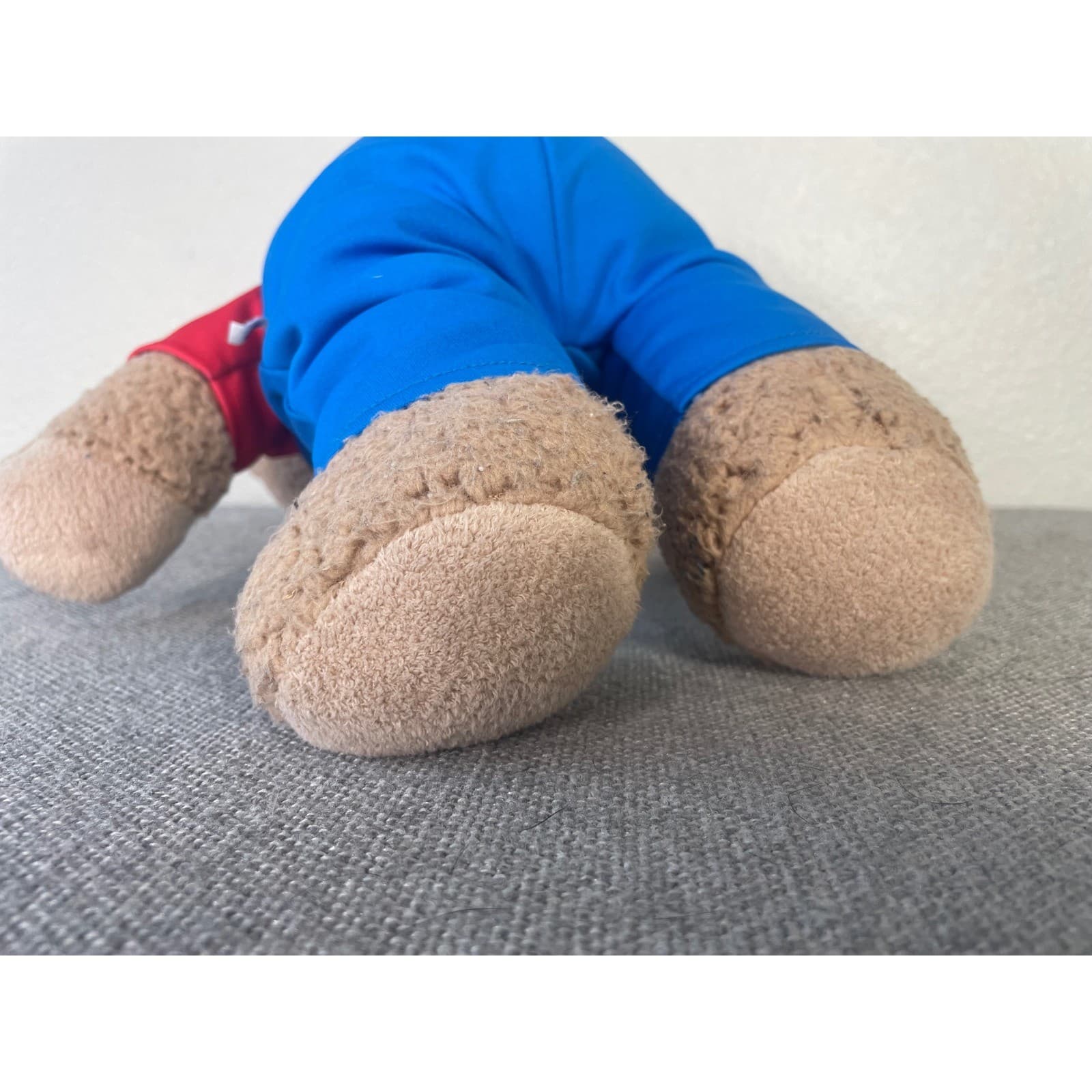 Build-A-Bear Workshop Nintendo Super Mario Bros Plush Teddy Bear 16" Brown Red - Thumbnail 10