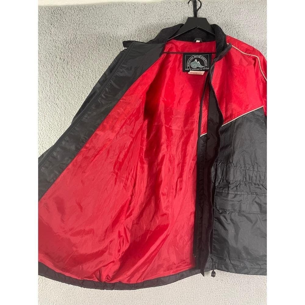 Himalaya Motor Bikewear Waterproof Motorcycle Jacket Red Black Mens Small - Thumbnail 14