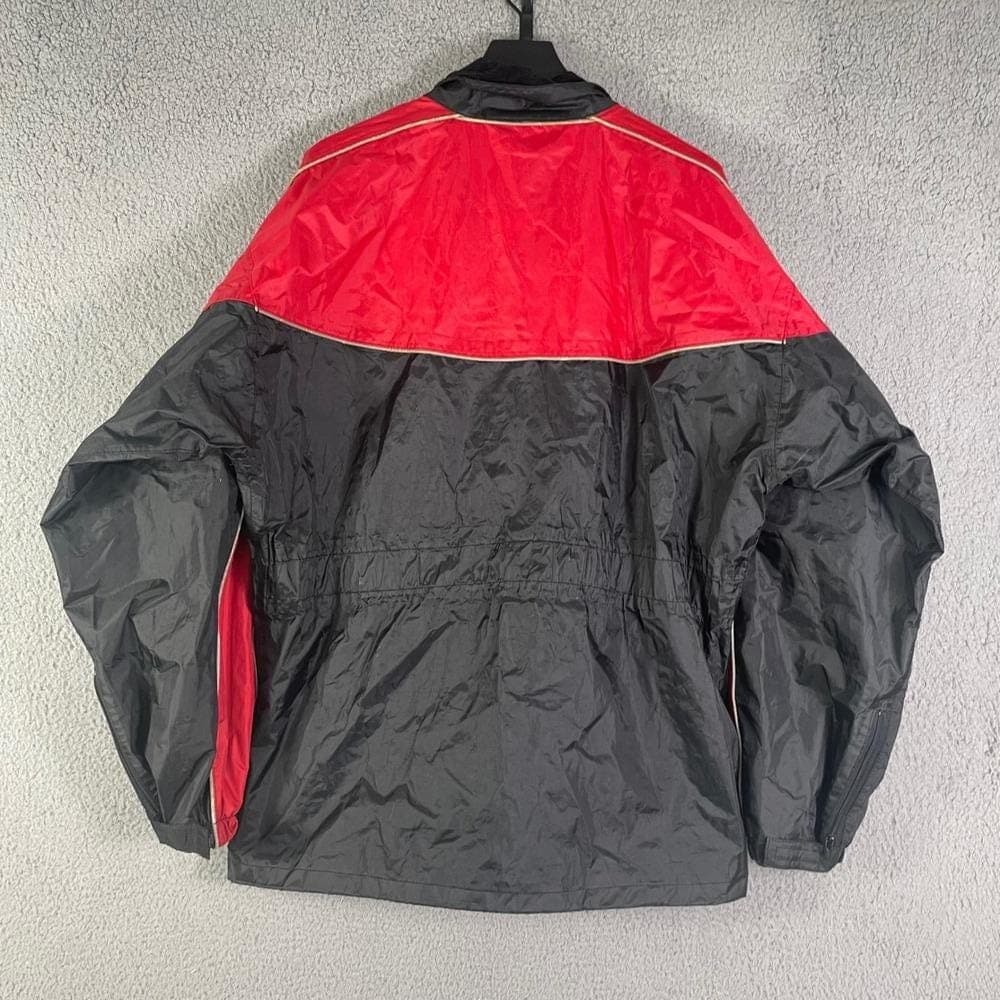 Himalaya Motor Bikewear Waterproof Motorcycle Jacket Red Black Mens Small - Thumbnail 8
