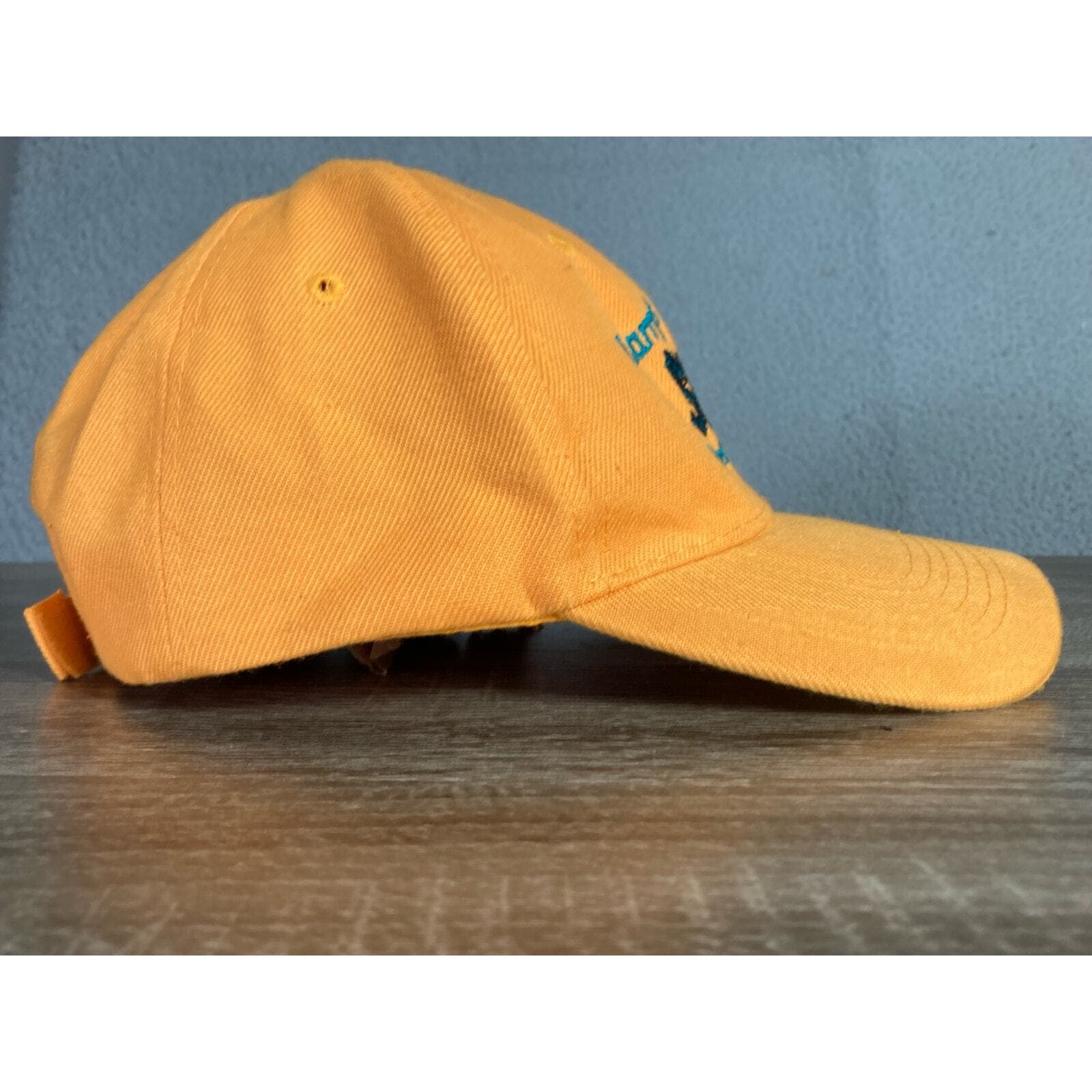 Larrys Shack Port Canaveral Orange Embroidered Cap Unisex Adjustable Hat - Thumbnail 7