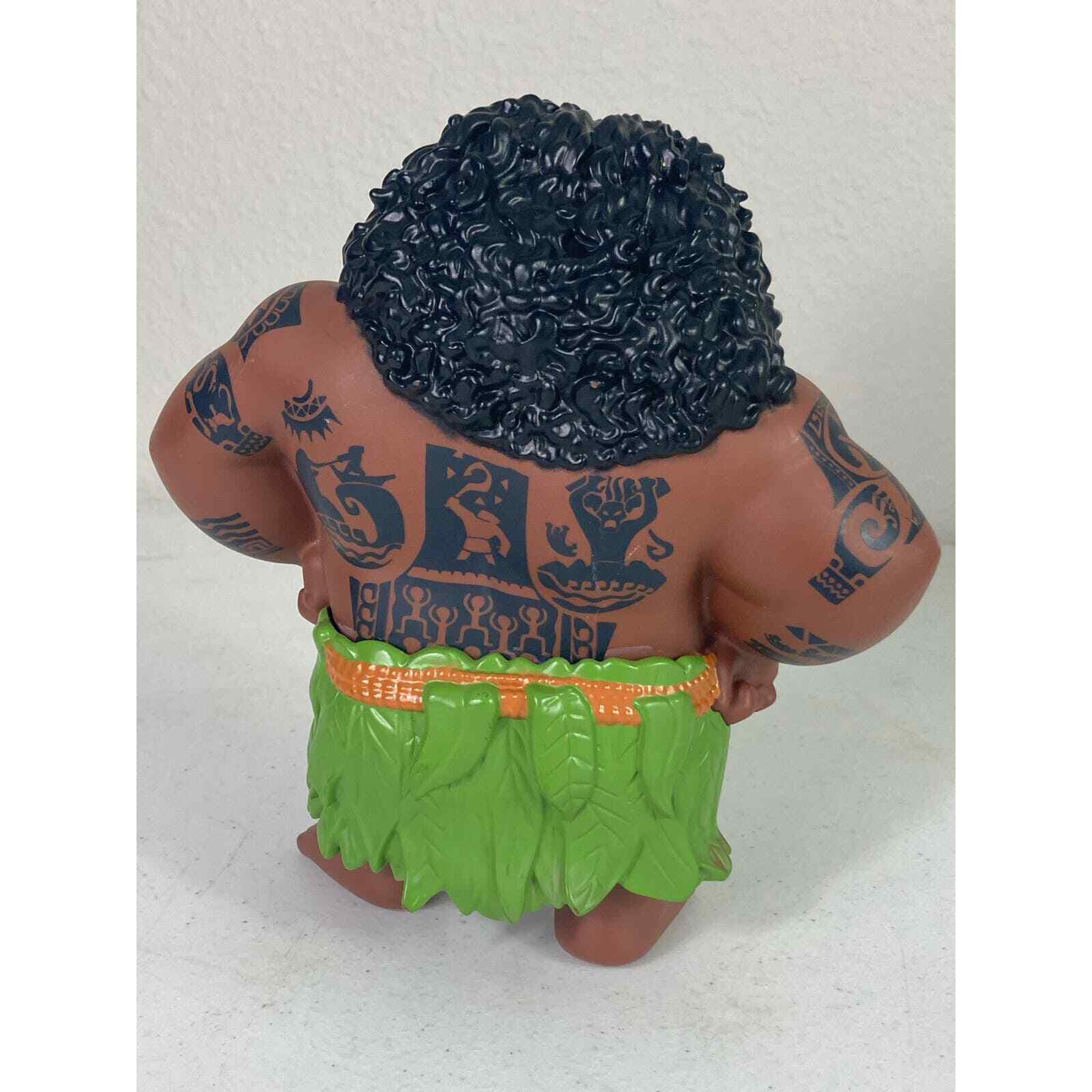Moana Maui Figure Standing Plastic Toy Kids Authentic Disney Movie Character - Thumbnail 5