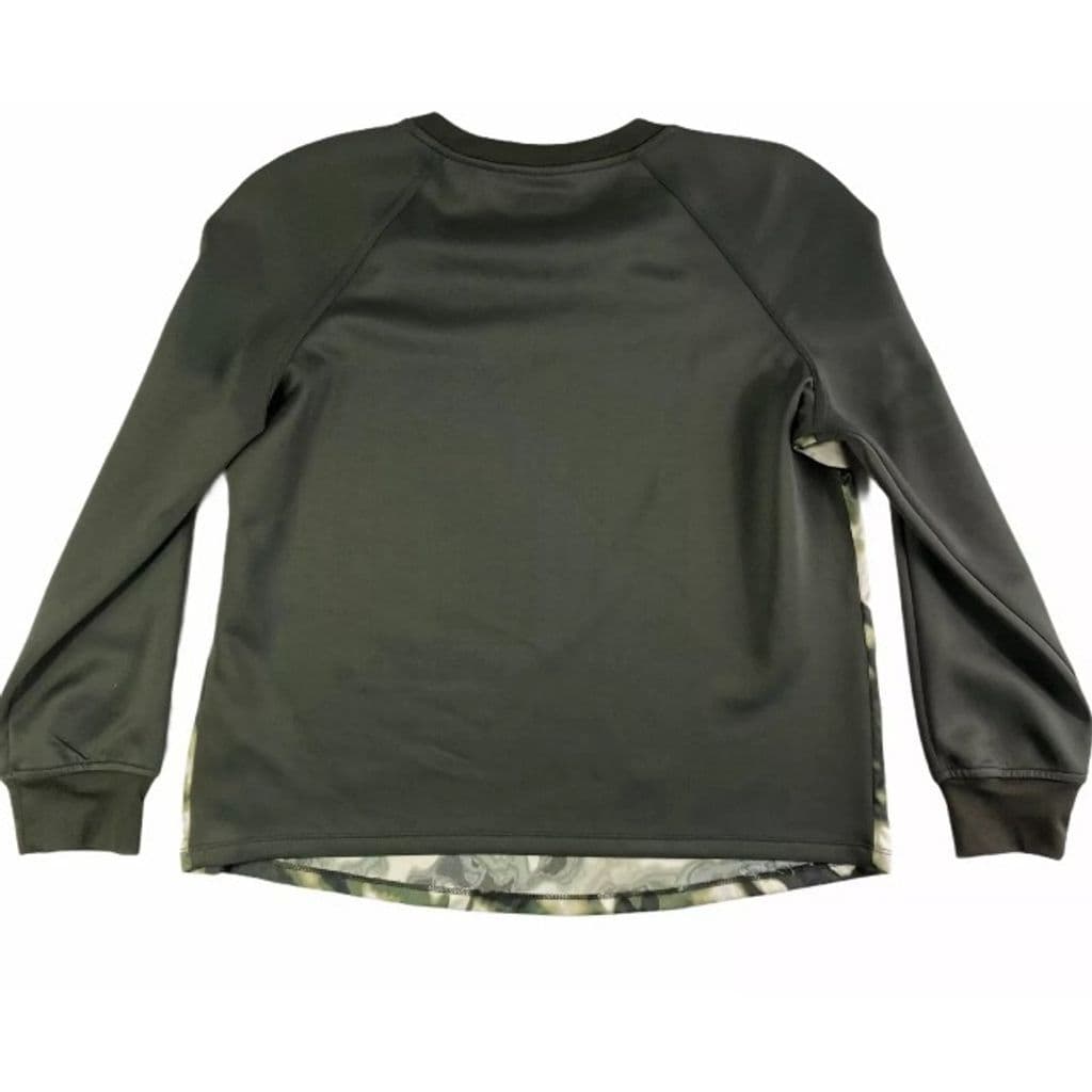 Simply Vera Wang Women's Camouflage Raglan Long Sleeve Shirt Size L - Thumbnail 3