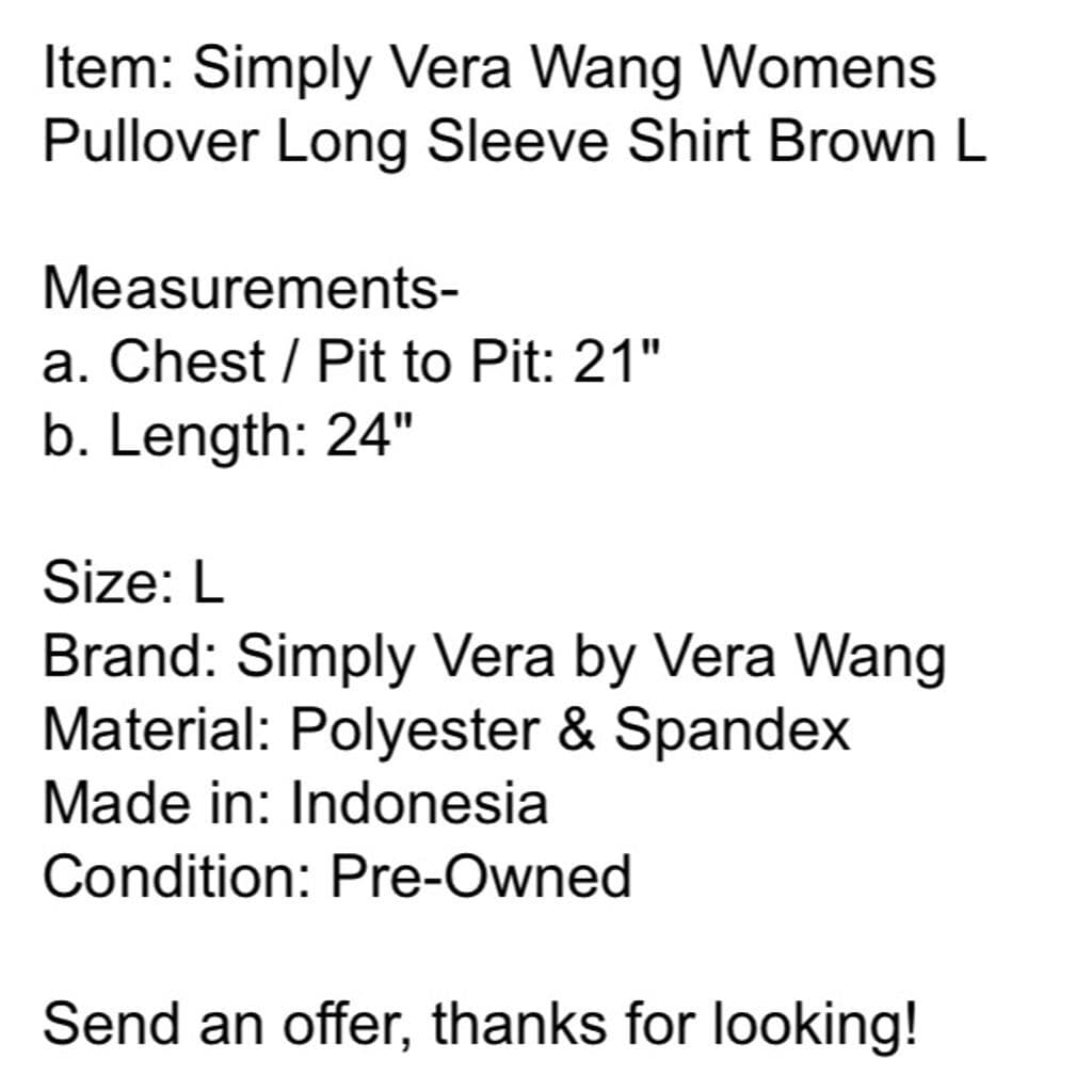 Simply Vera Wang Women's Camouflage Raglan Long Sleeve Shirt Size L - Thumbnail 5