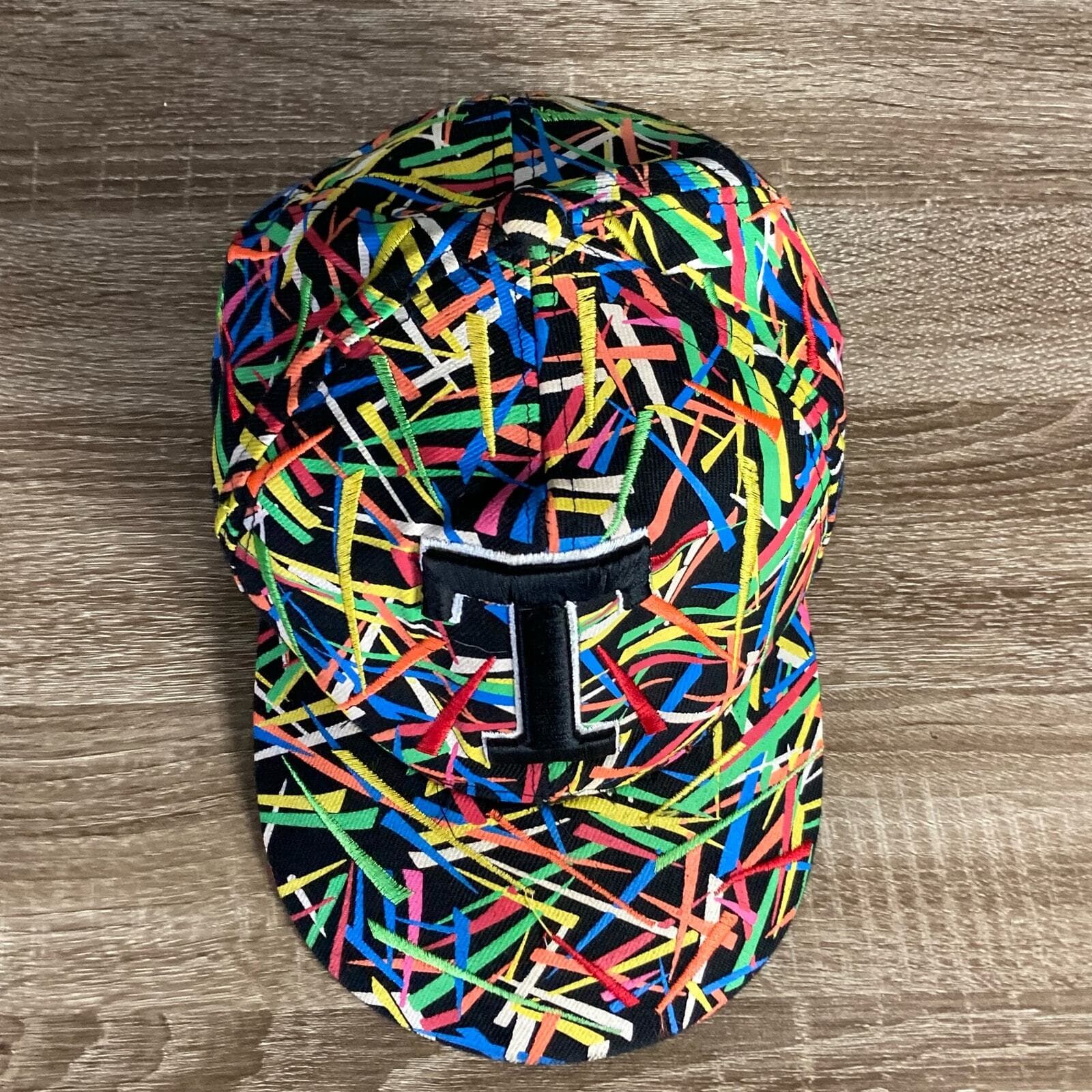 City Hunter Men's Fitted Baseball Cap Multicolor Retro Embroidered Hat L - Thumbnail 4