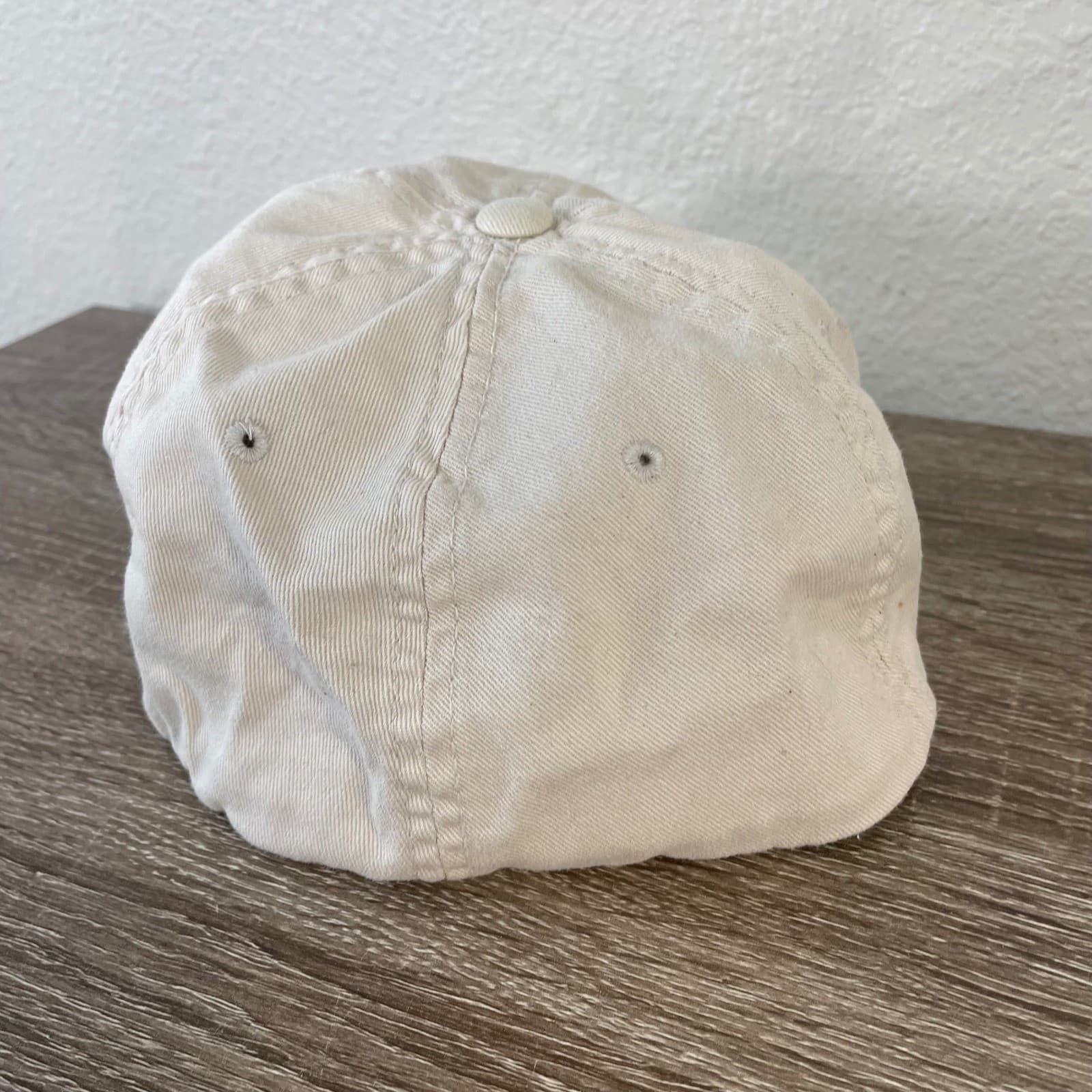 Captain Jacks Seafood Locker Seward Alaska Flexfit Hat Yupoong Beige Mens - Thumbnail 8