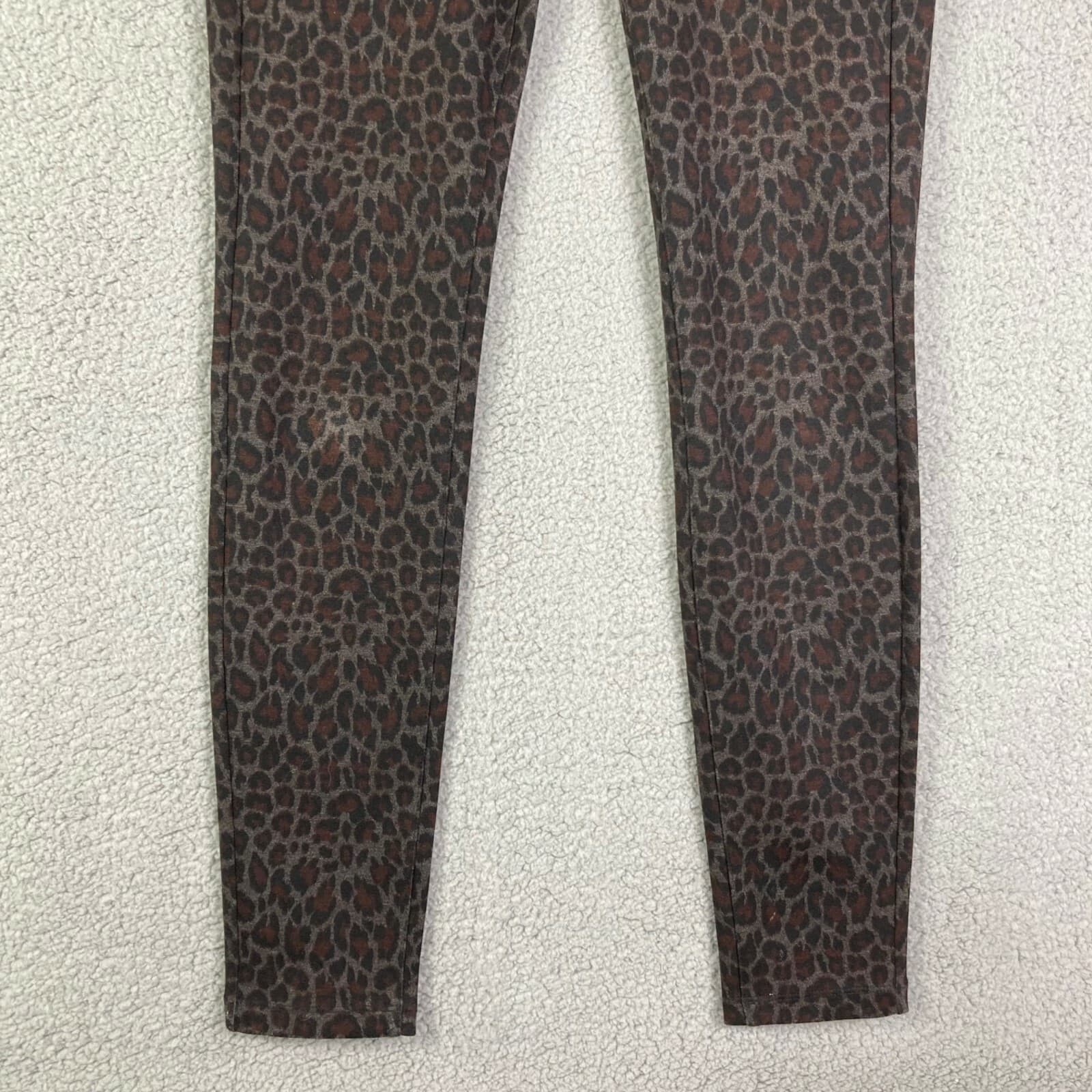 Women's Animal Print Pull On Skinny Pants Liverpool Madonna Stretch Size 0 (25) - Thumbnail 7