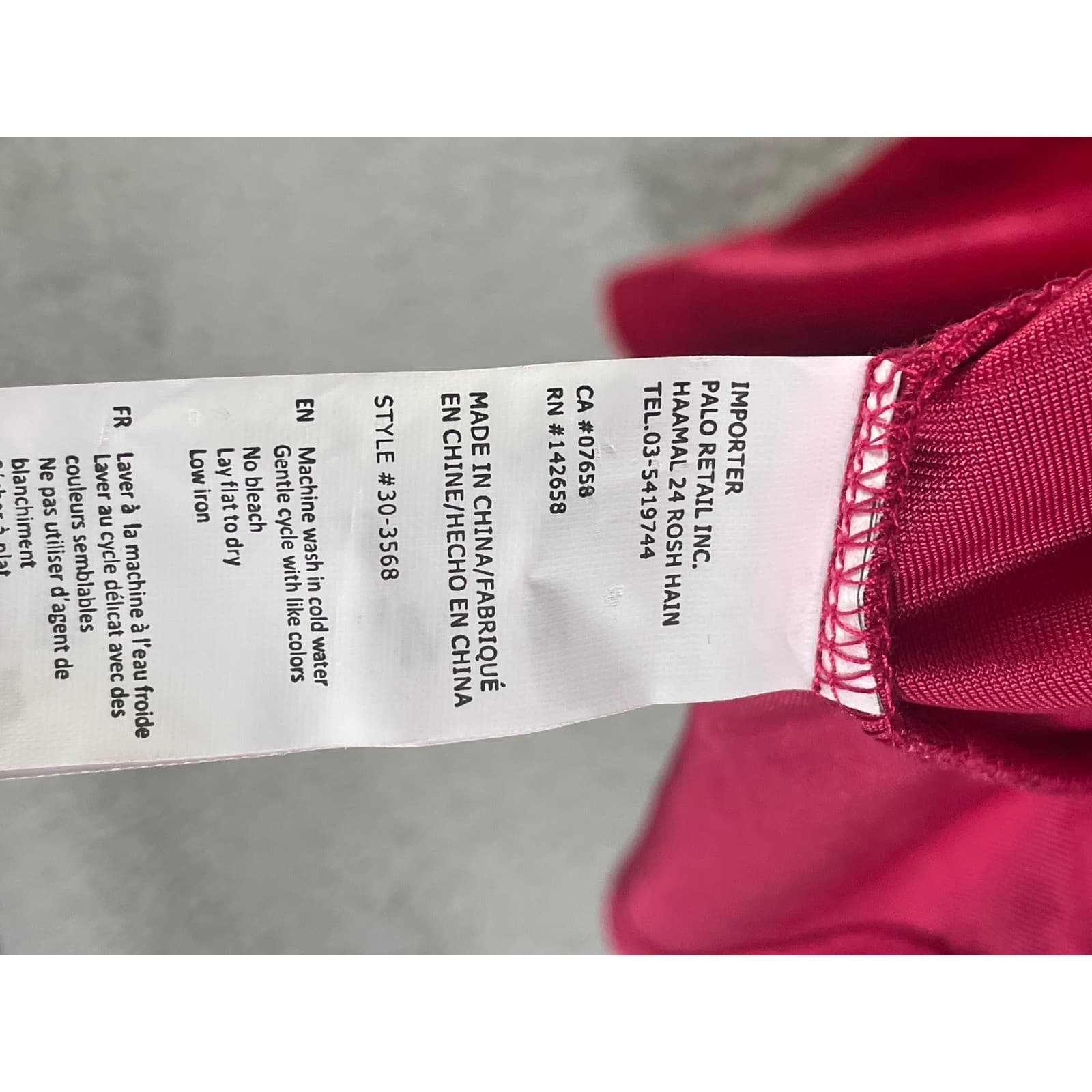 Wet Seal Magenta Velvet V-Neck Draped Mini Dress Pink 30-3568 Womens Small NWT - Thumbnail 5