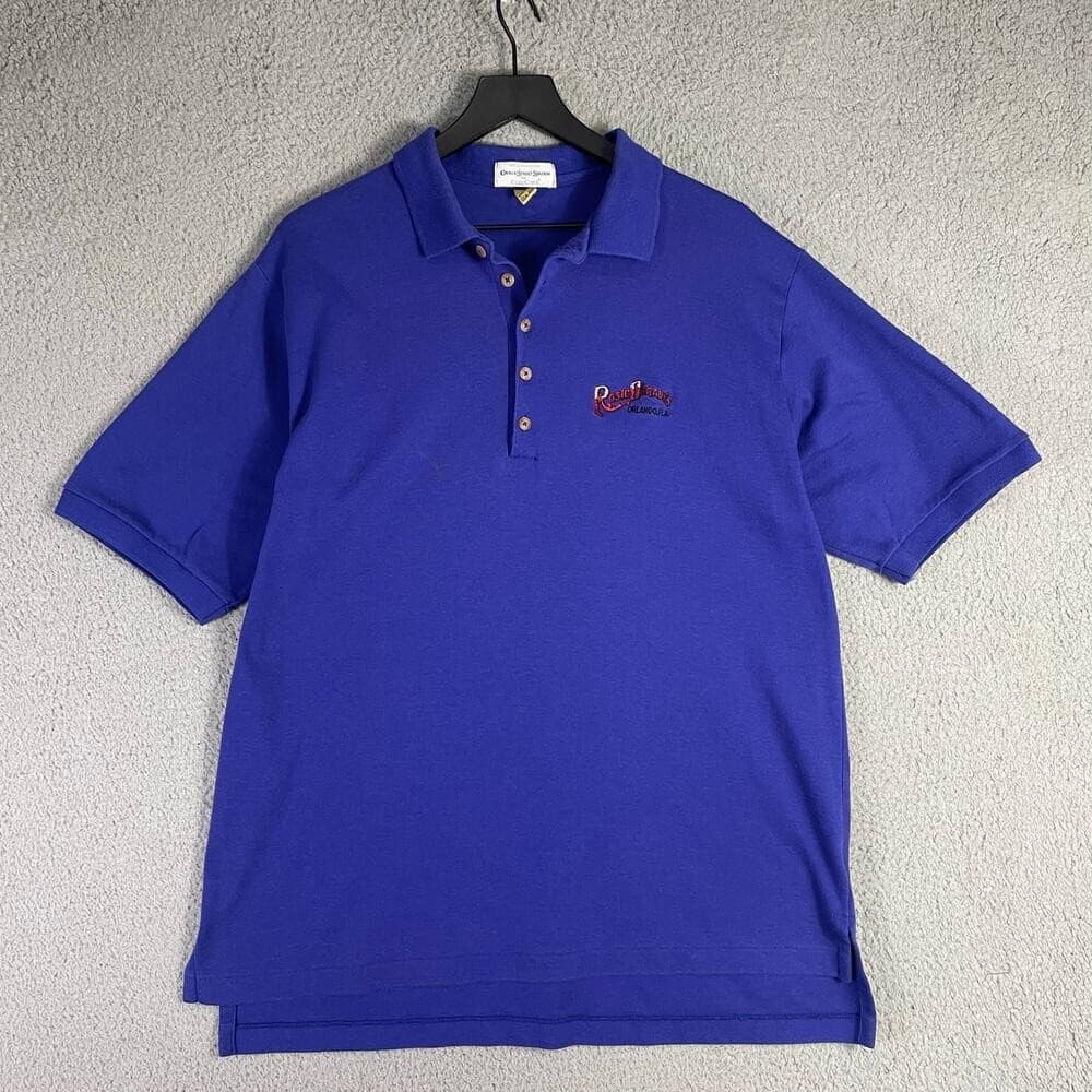 Men’s Vintage Cross Creek Rosie O’Grady’s Orlando Embroidered Polo XXL USA Made - Thumbnail 8