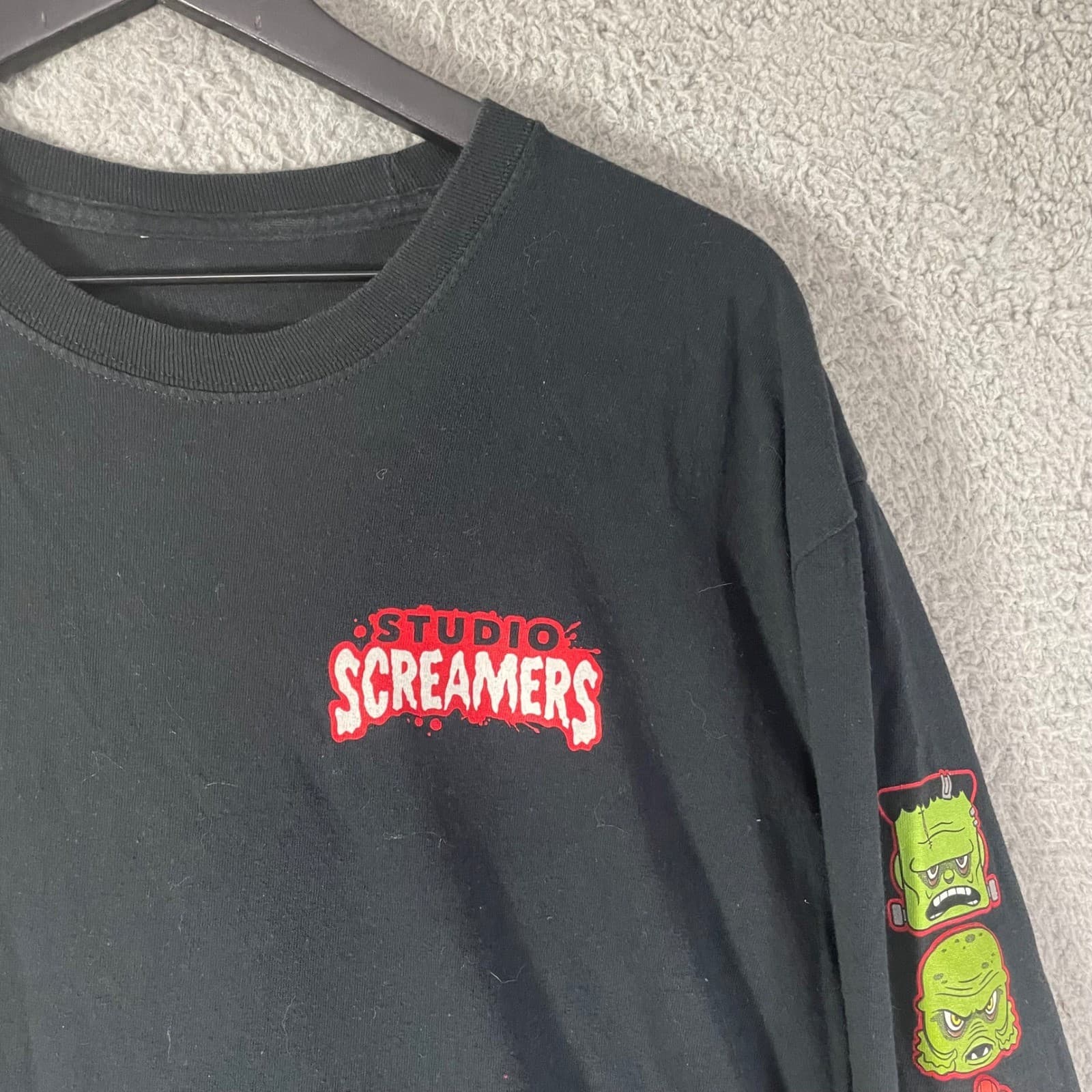 Universal Studios Halloween Horror Nights Shirt Men XL Studio Screamers Graphic - Thumbnail 6