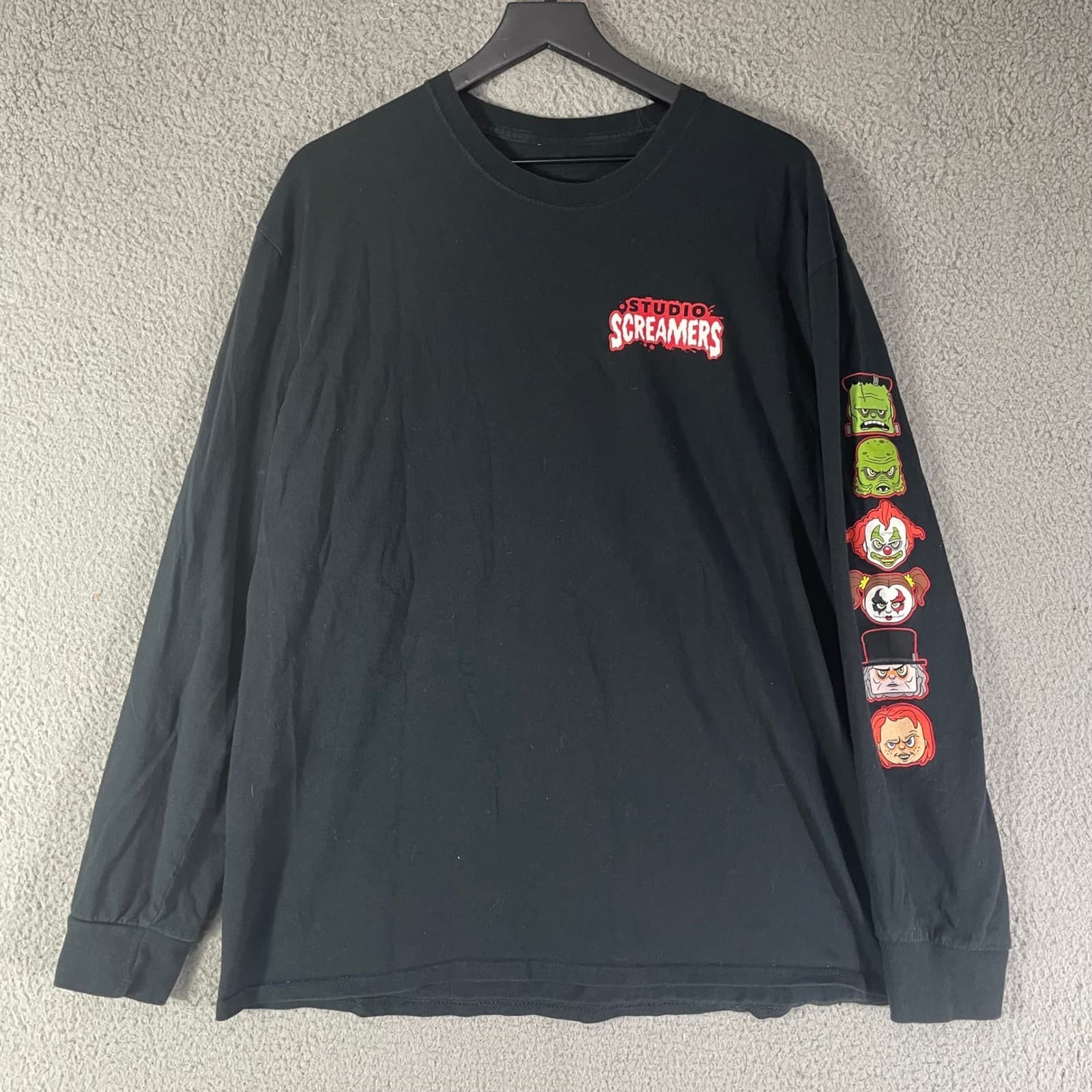 Universal Studios Halloween Horror Nights Shirt Men XL Studio Screamers Graphic - Thumbnail 5