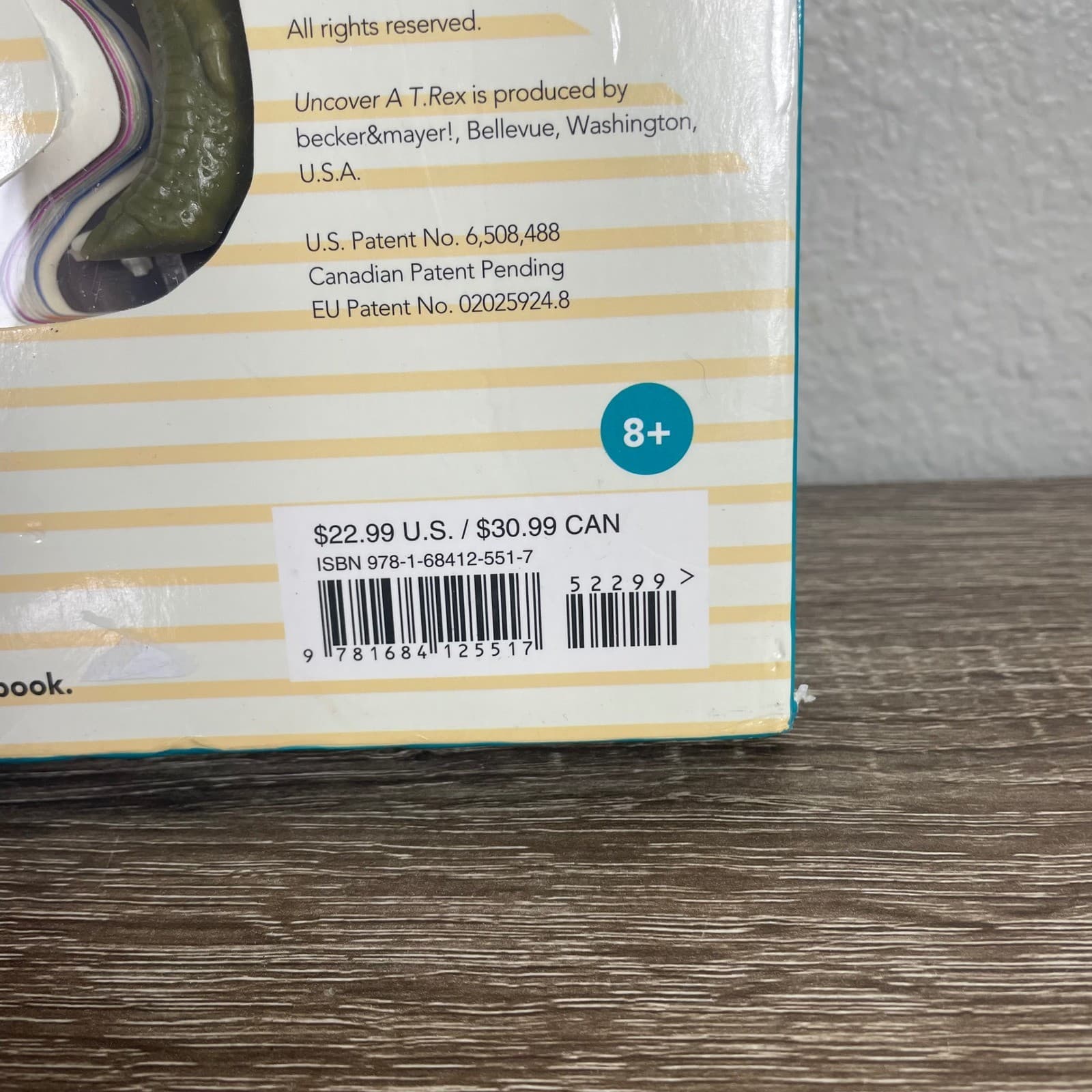 Silver Dolphin Uncover A T.Rex 3D Anatomy Interactive Dinosaur Book 2021 STEM - Thumbnail 2