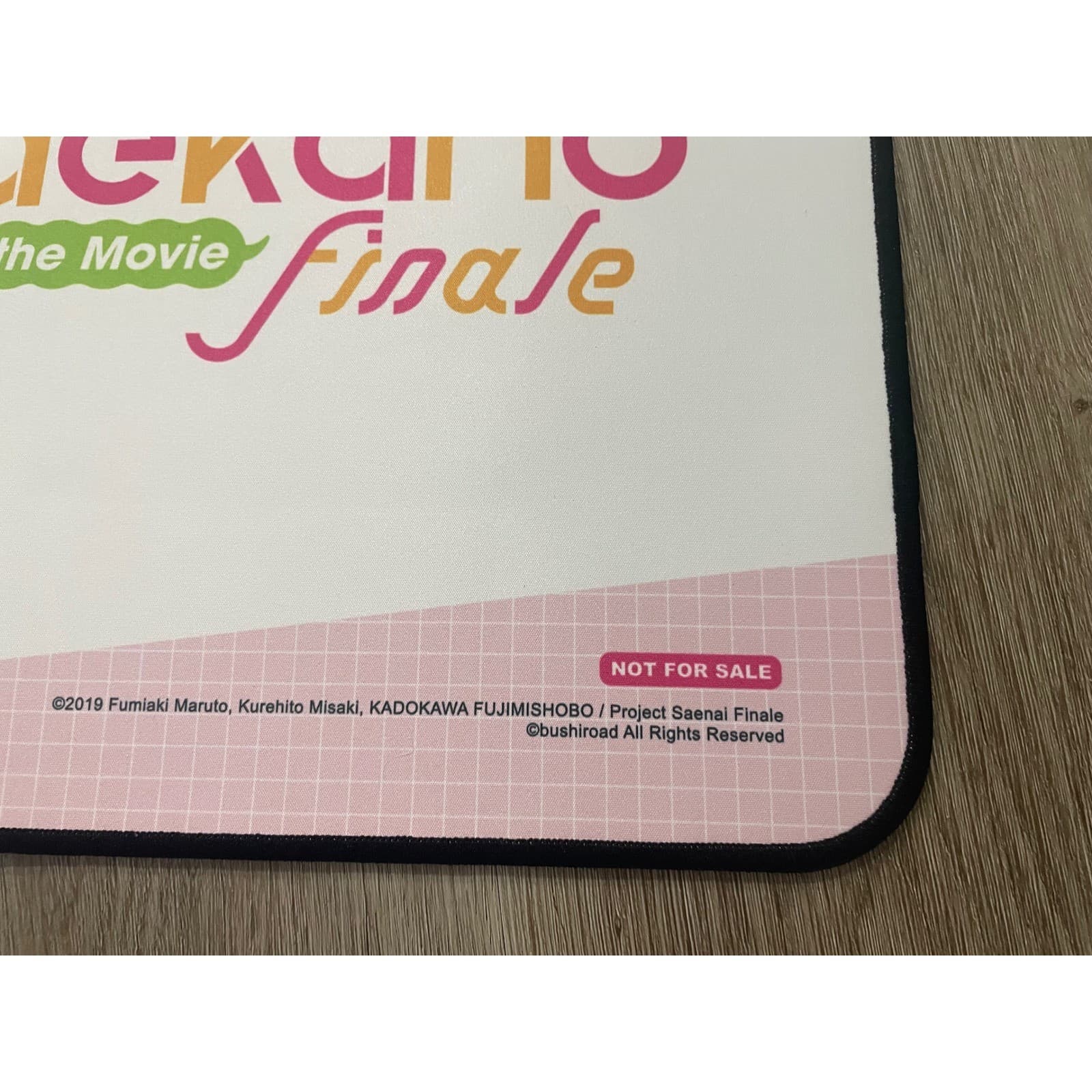 Weiss Schwarz Saekano Finale Megumi Kato Playmat TCG Card Game Desk Mat Promo - Thumbnail 5