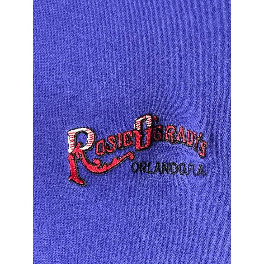 Men’s Vintage Cross Creek Rosie O’Grady’s Orlando Embroidered Polo XXL USA Made - Thumbnail 2