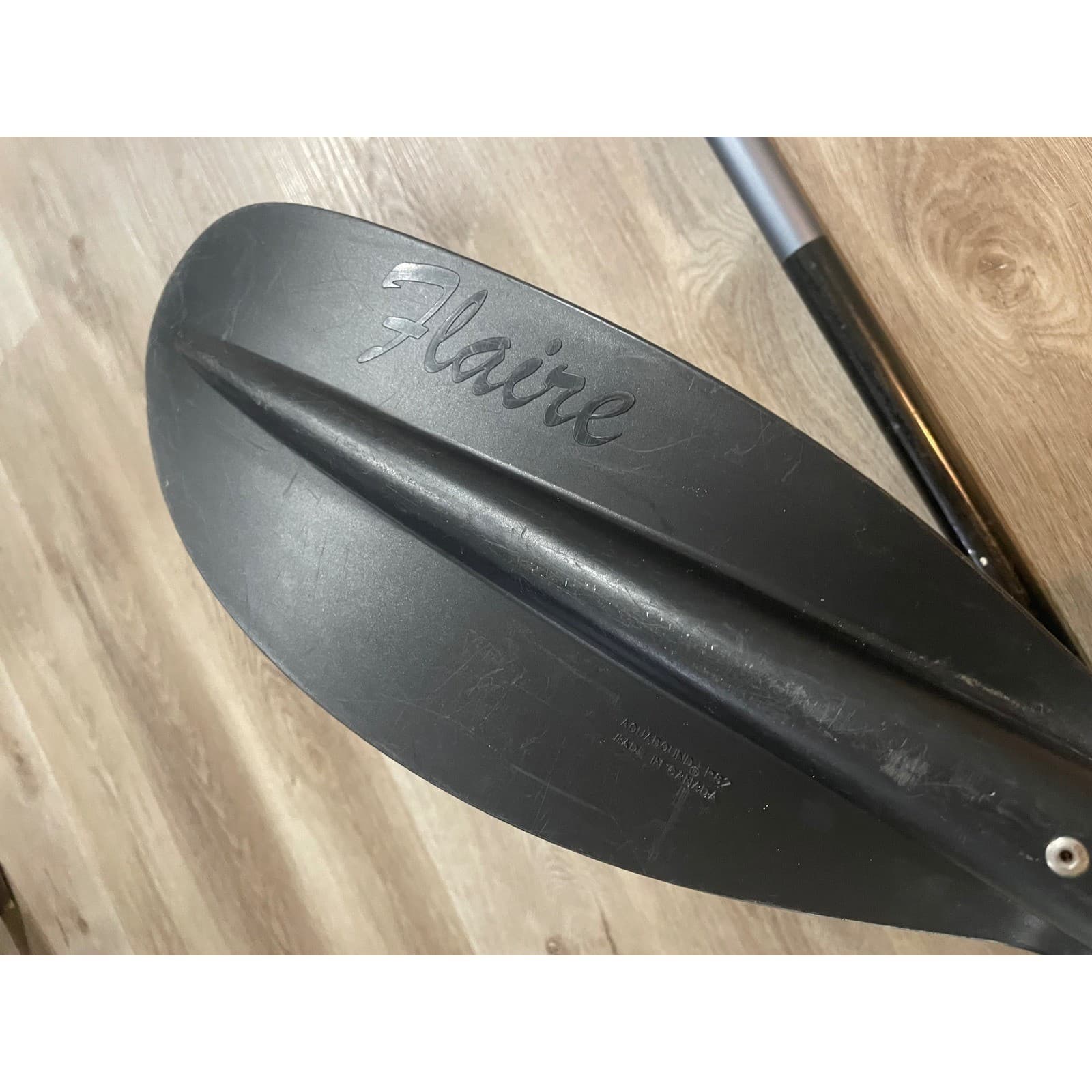 Aqua Bound Flaire 2 Pc Kayak Paddle 90.5" Black Asymmetrical Dihedral 230 cm - Thumbnail 11