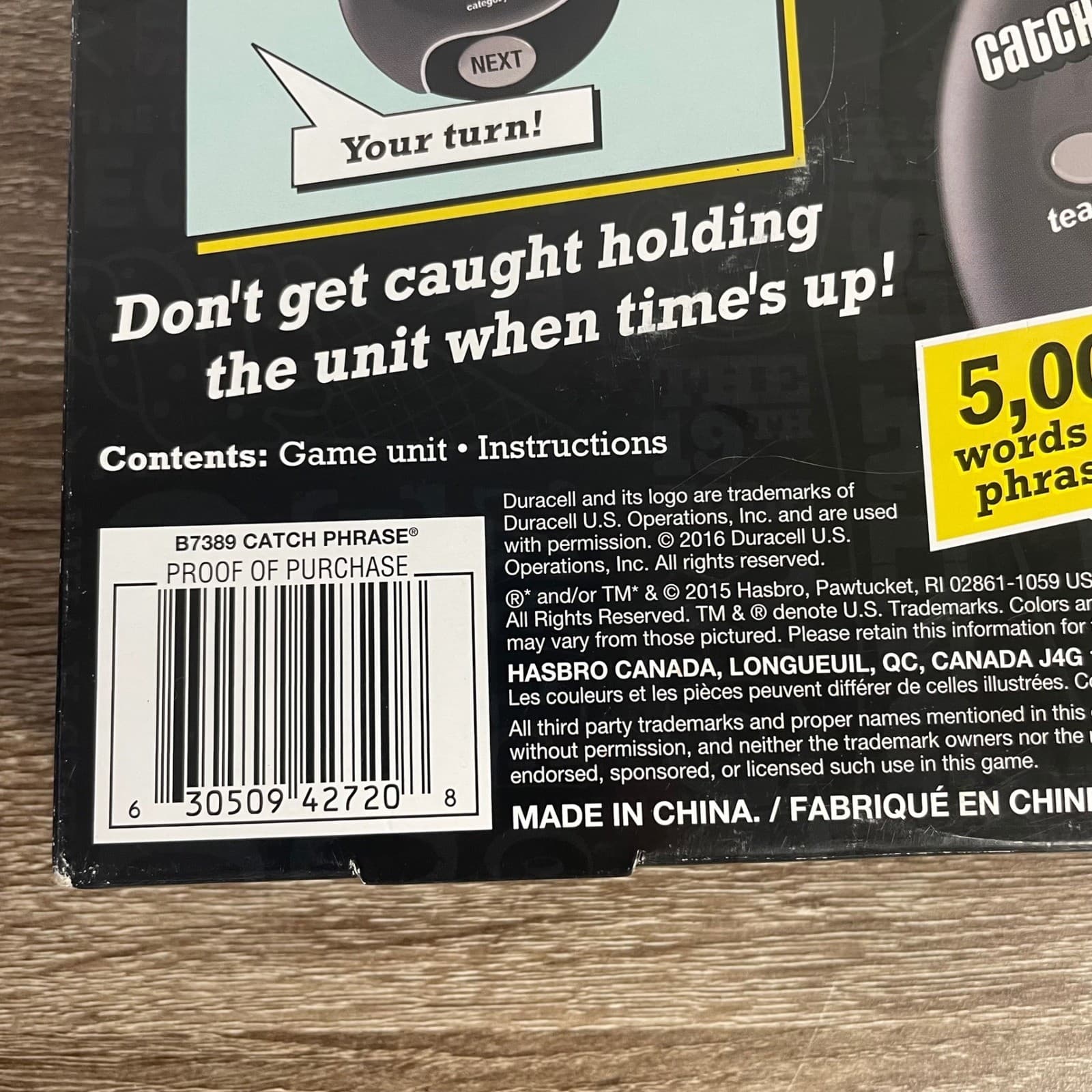 Hasbro Catch Phrase Electronic Game 5000 Phrases Party Family Game - Thumbnail 5
