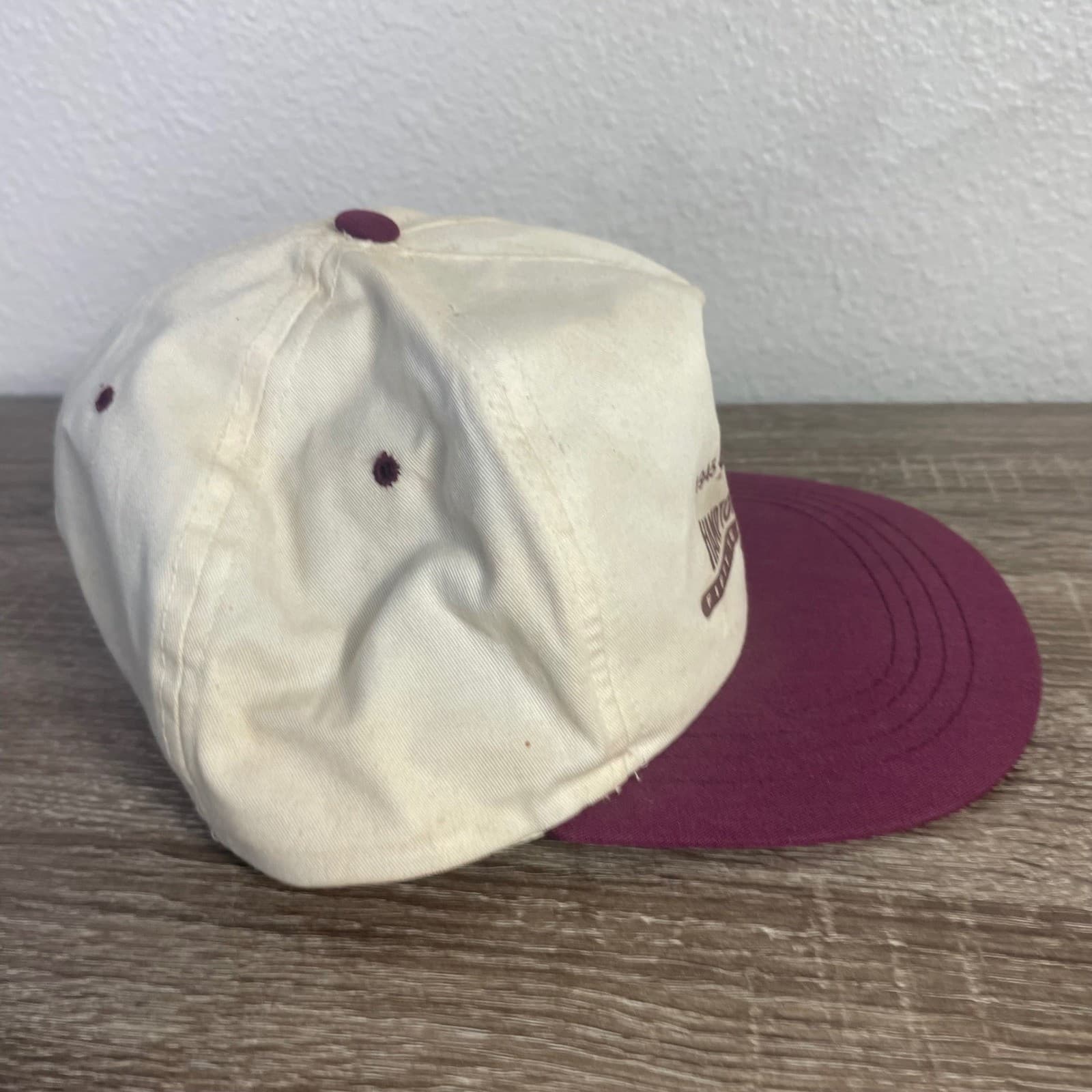 Vintage Hampton Airfield 1945 1995 Snapback Hat Aviation USA Cap Adjustable Mens - Thumbnail 6