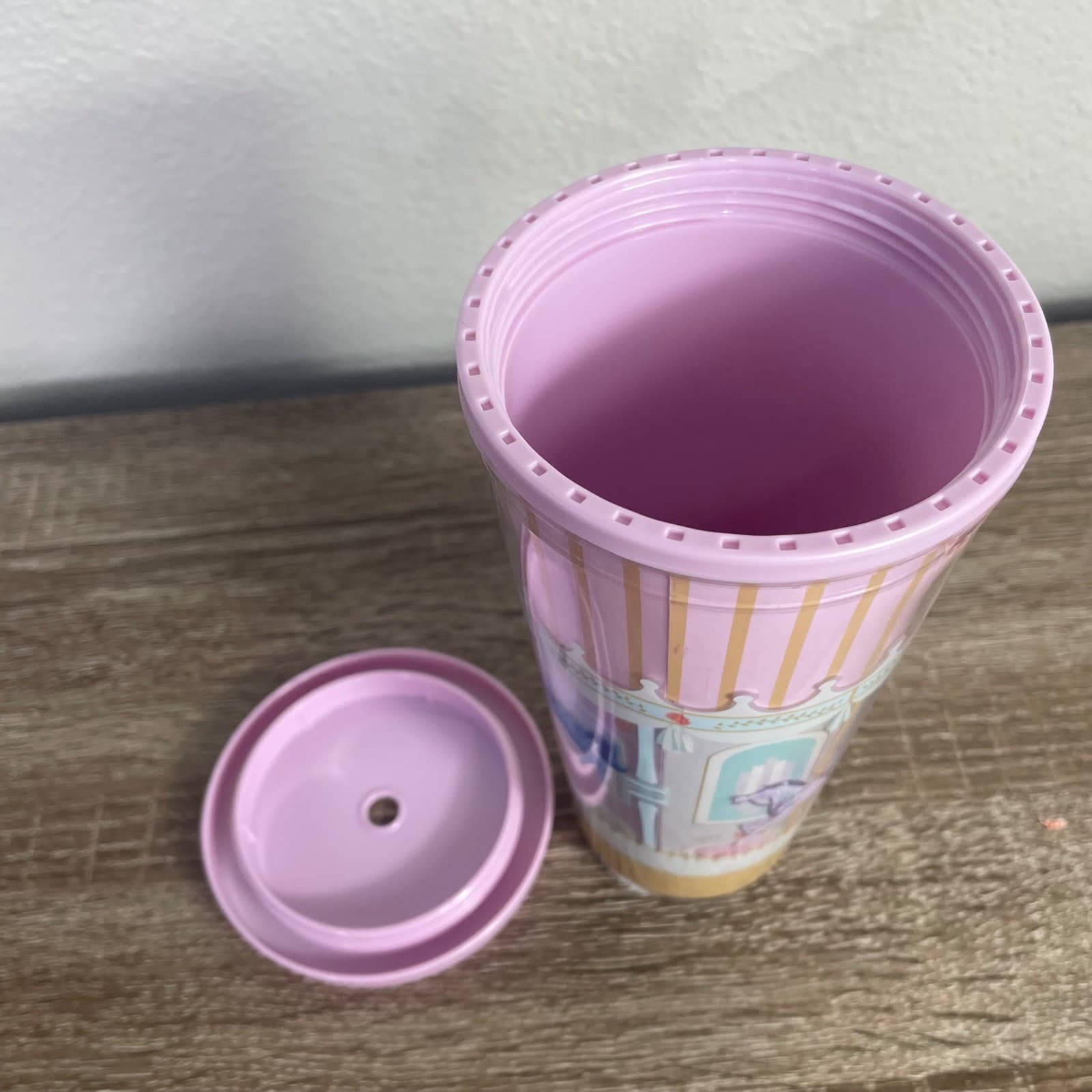 Disney Mary Poppins Carousel Tumbler 20oz Pink Magic Fills The Air Park Cup - Thumbnail 10