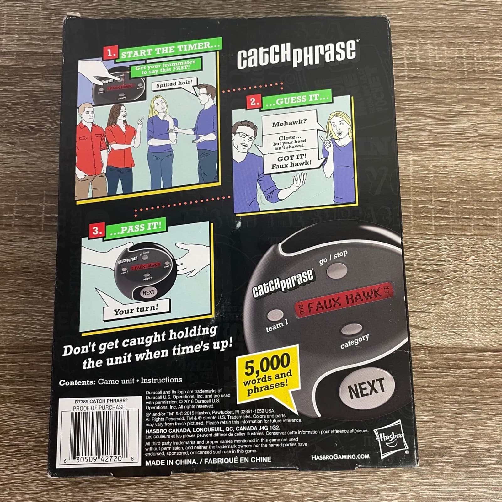 Hasbro Catch Phrase Electronic Game 5000 Phrases Party Family Game - Thumbnail 4