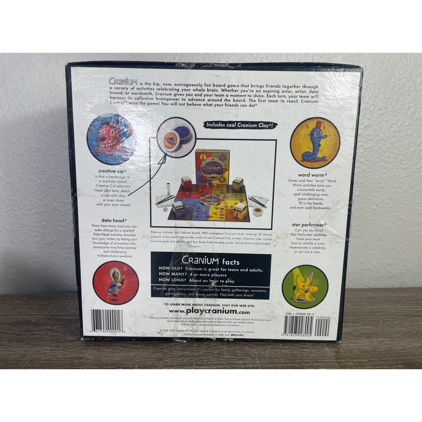 Cranium Board Game Original Edition Complete Family Party Game 2001 Parker - Thumbnail 4