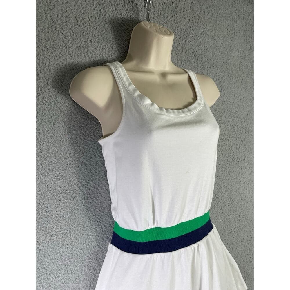 Club & Court White Tennis Dress M Sleeveless Summer Pickleball Athleisure - Thumbnail 4