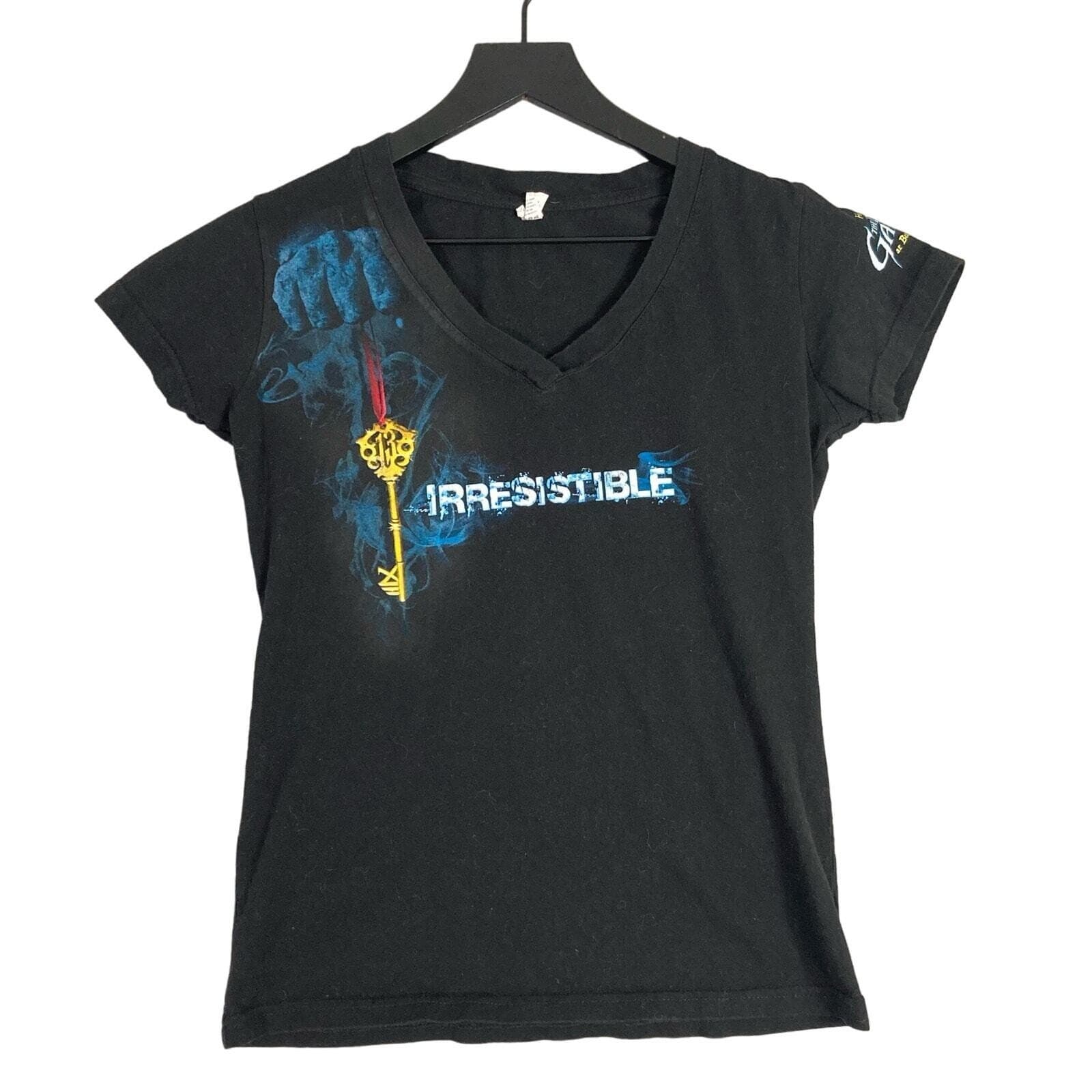 Howl O Scream Busch Gardens Halloween T Shirt Juniors Medium Black - Thumbnail 2