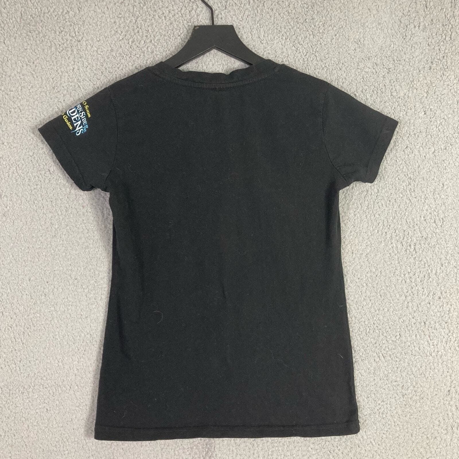 Howl O Scream Busch Gardens Halloween T Shirt Juniors Medium Black - Thumbnail 5