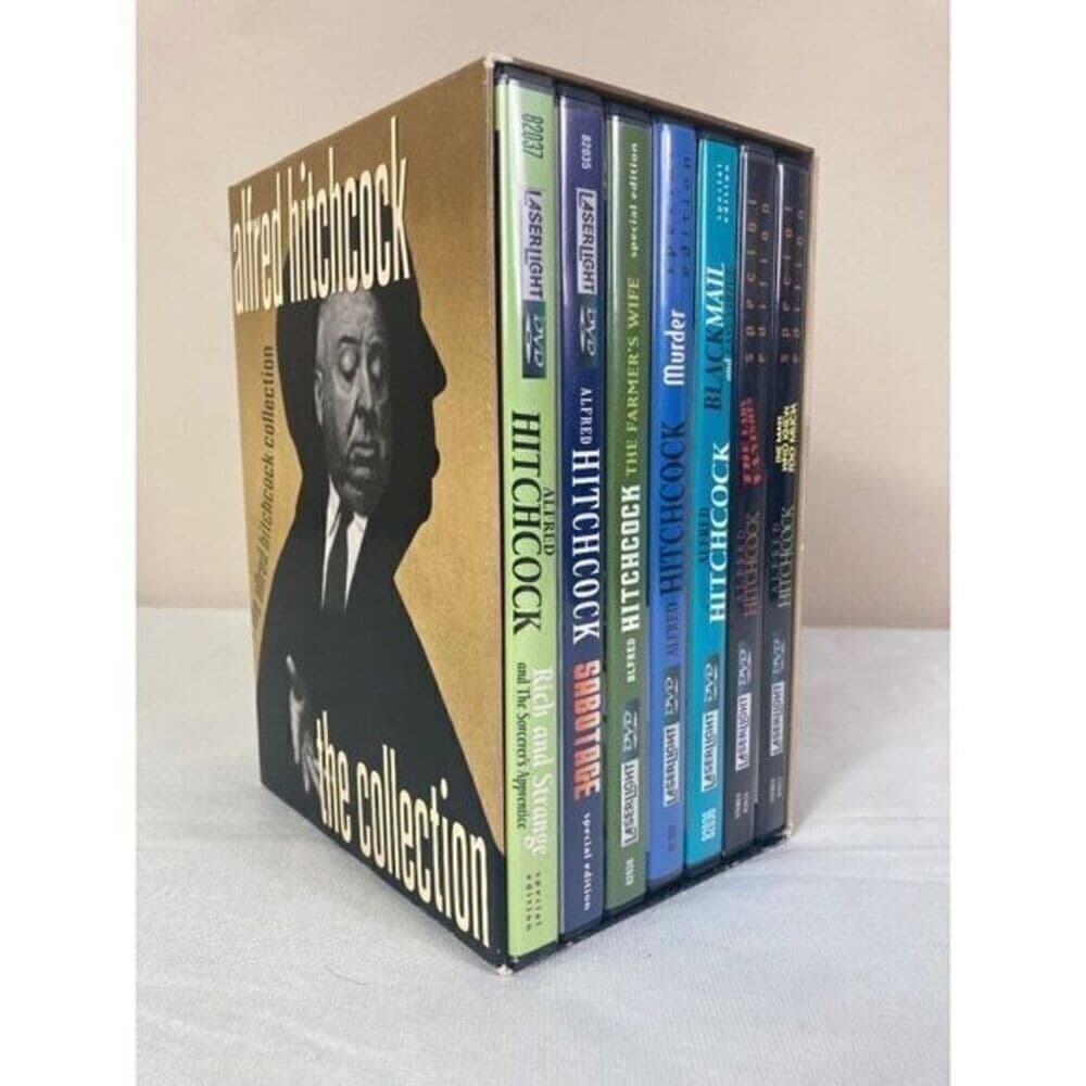 Alfred Hitchcock Collection 7 Disc DVD Box Set The Man Who Knew Too Much Lot - Thumbnail 5